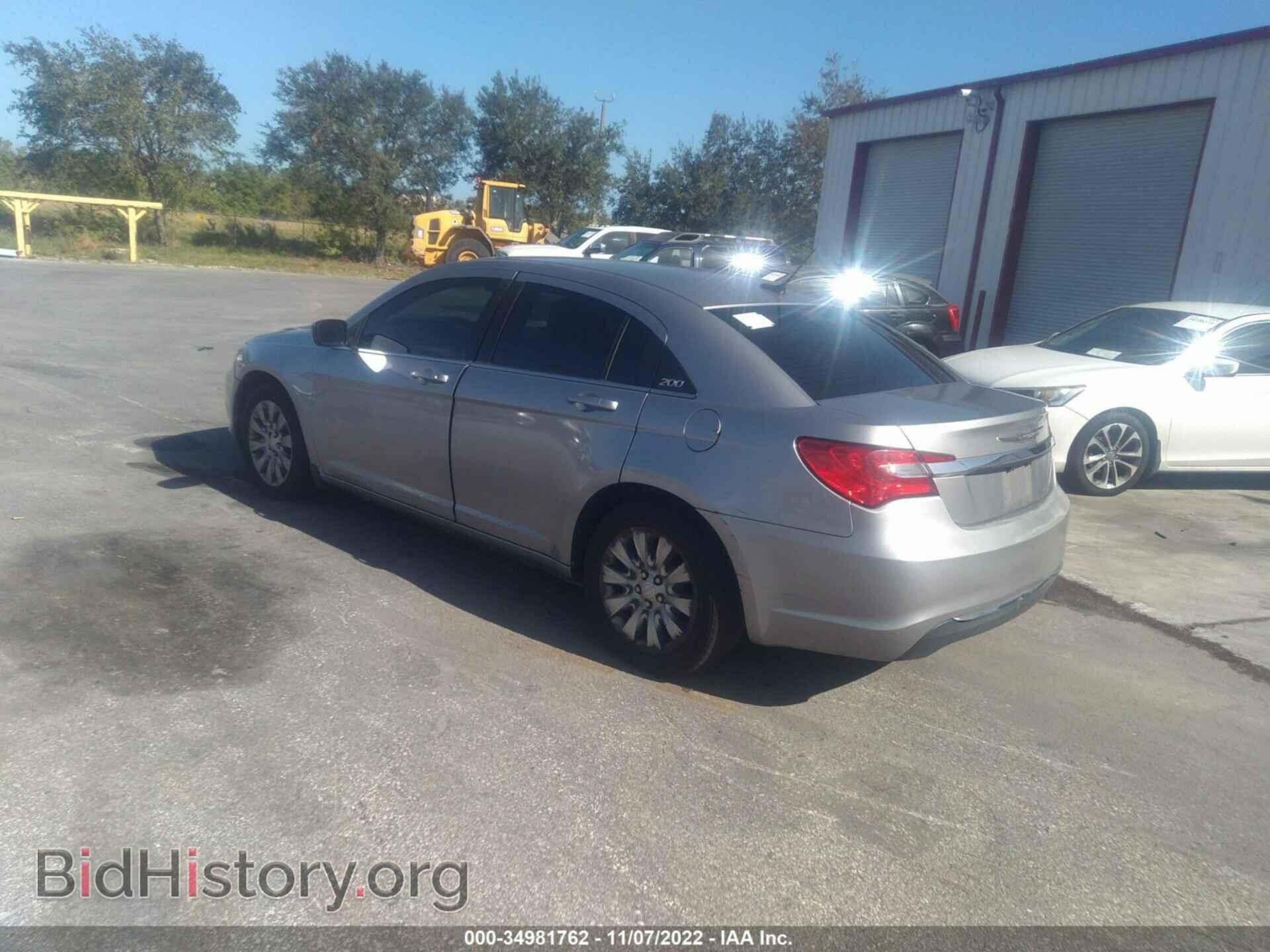 2014 CHRYSLER 200 - VIN: 1C3CCBAB7EN205507 - Фото 3