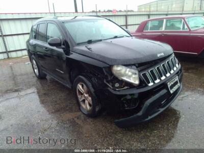 2012 Jeep COMPASS Latitude, black — VIN 1C4NJCEB6CD715943, IAAI
