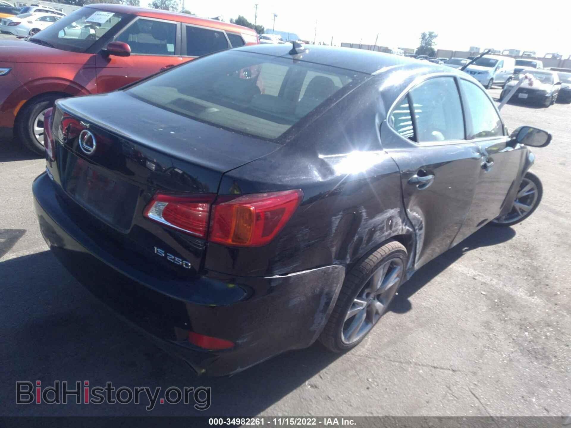 2009 LEXUS IS 250 - VIN: JTHBK262195101392 - Фото 4