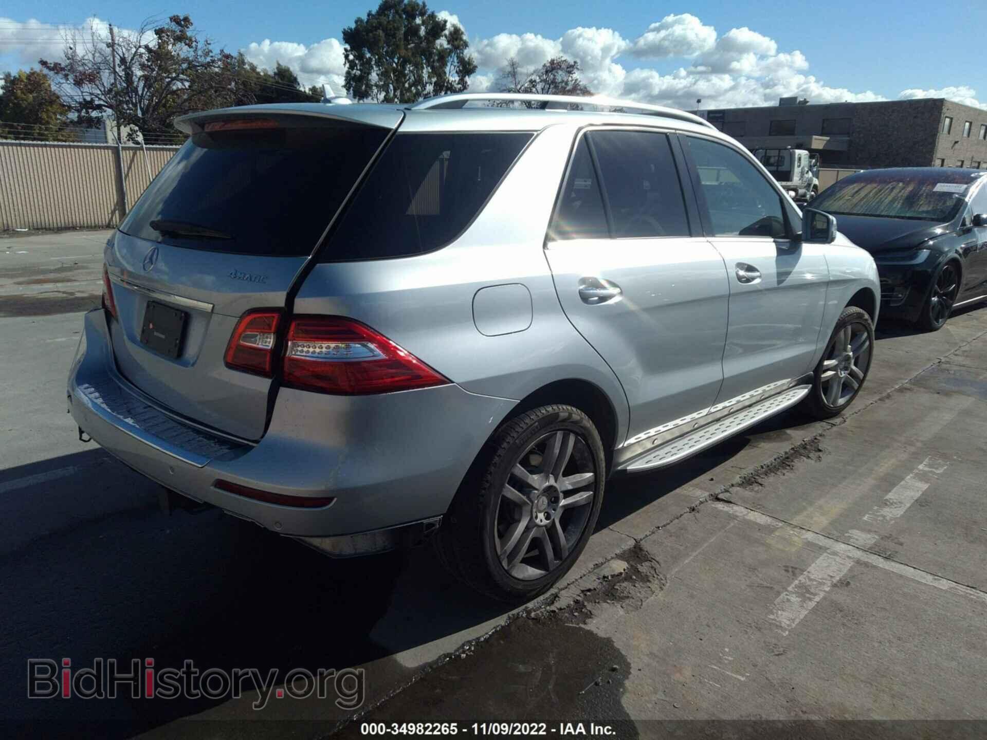 2015 MERCEDES-BENZ M-CLASS - VIN: 4JGDA5HB3FA596690 - Фото 4