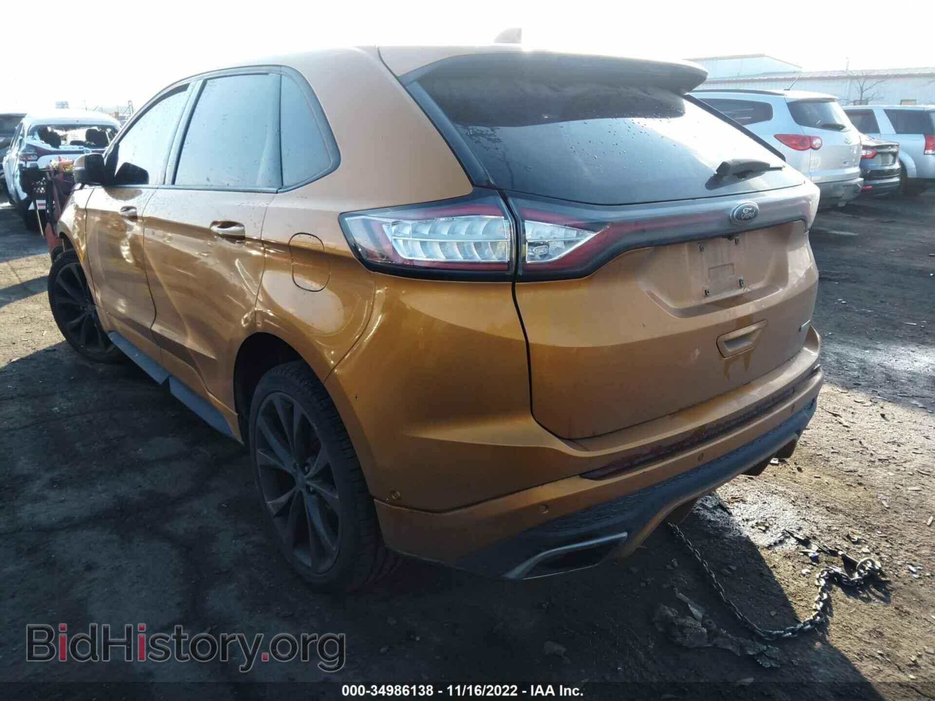 2015 FORD EDGE - VIN: 2FMTK4AP1FBB00136 - Фото 3