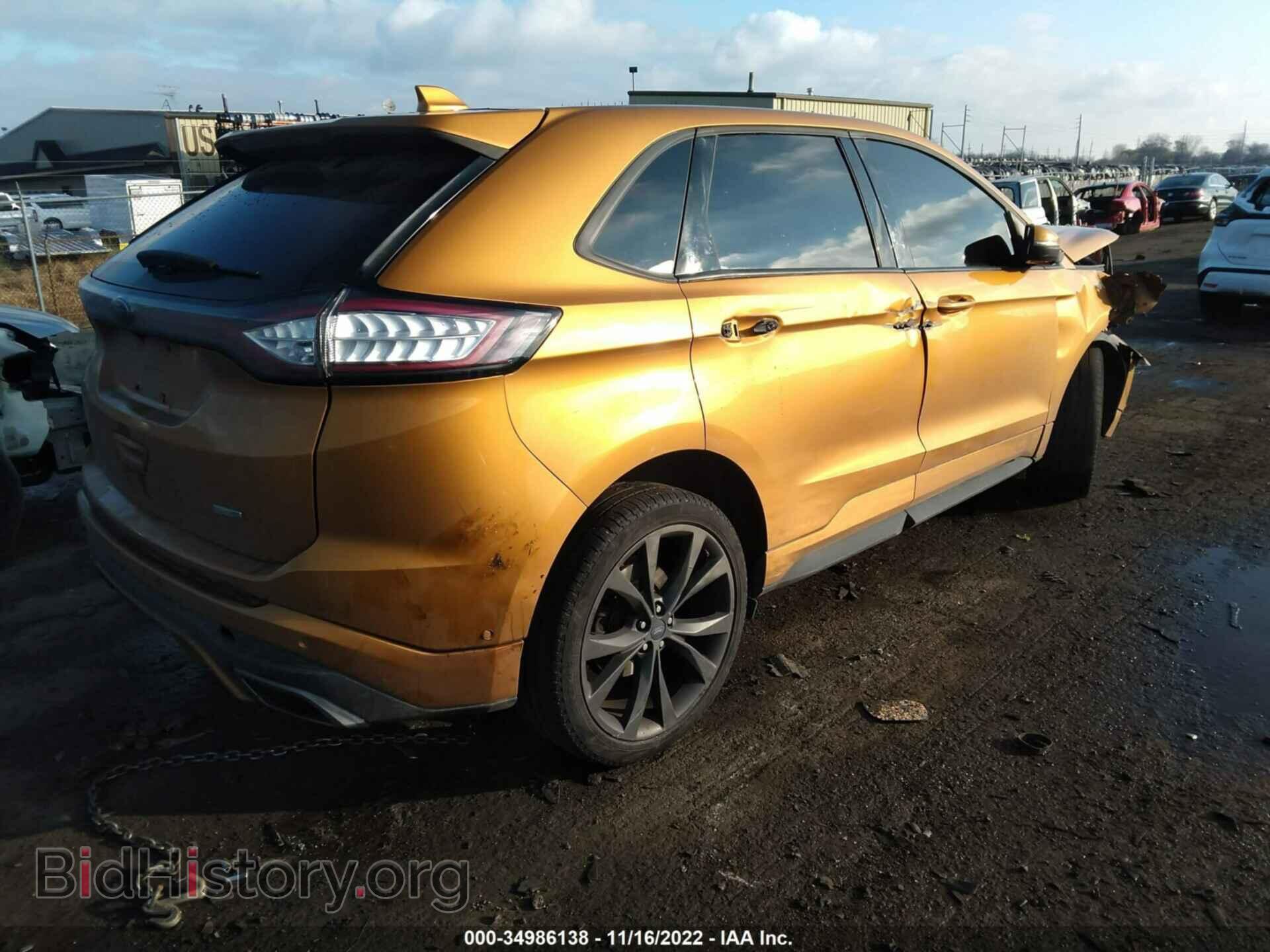 2015 FORD EDGE - VIN: 2FMTK4AP1FBB00136 - Фото 4