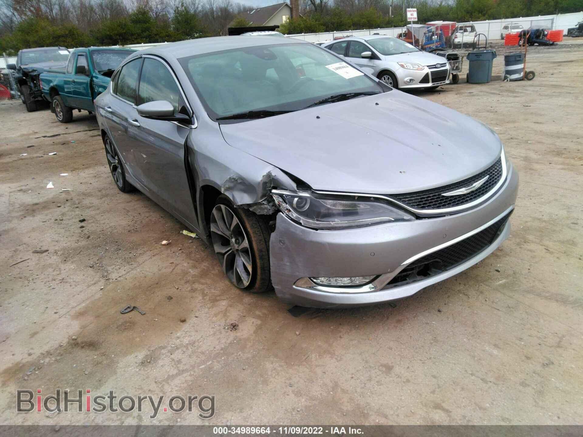 Фотография 1C3CCCCB0FN545652 - CHRYSLER 200 2015