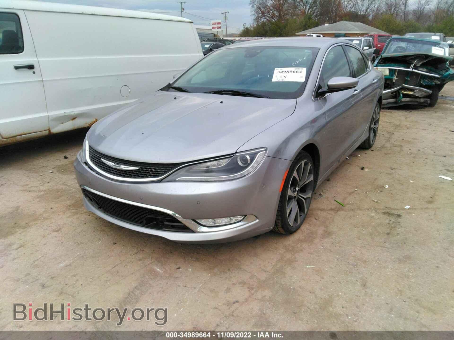 2015 CHRYSLER 200 - VIN: 1C3CCCCB0FN545652 - Фото 2