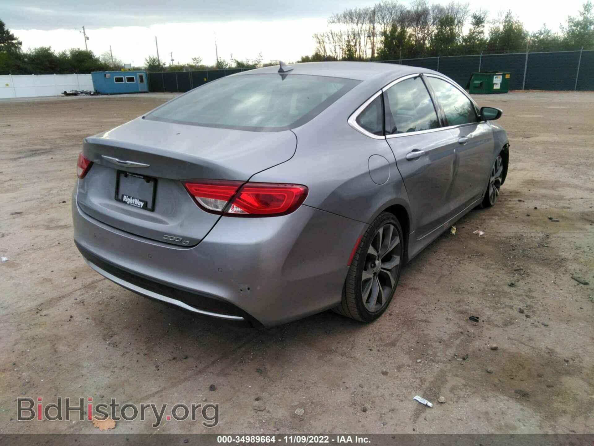 2015 CHRYSLER 200 - VIN: 1C3CCCCB0FN545652 - Фото 4