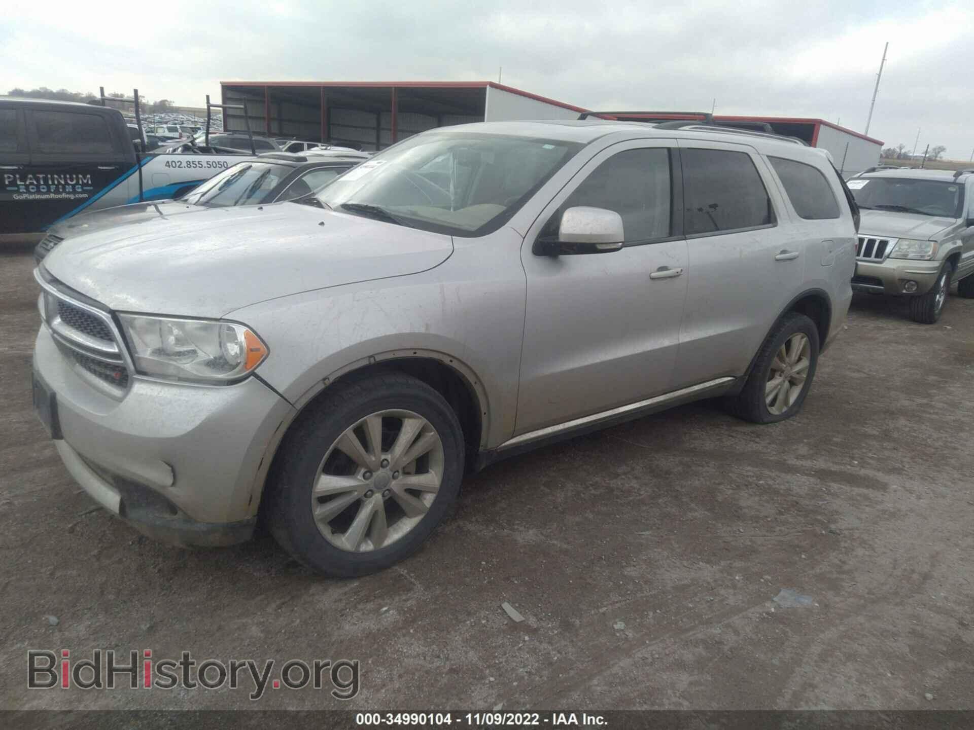 2012 DODGE DURANGO - VIN: 1C4RDJDGXCC336346 - Photo 2
