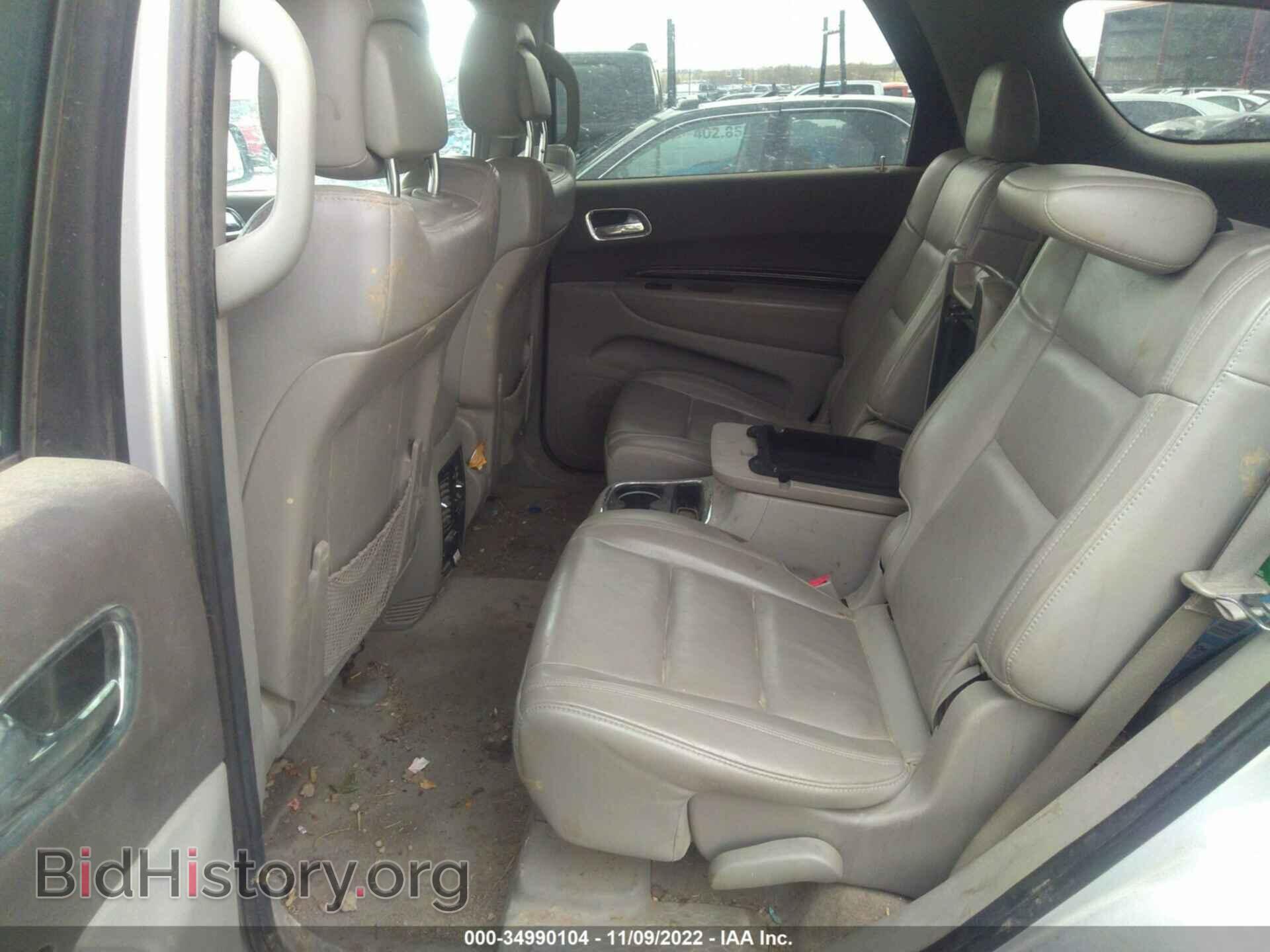 2012 DODGE DURANGO - VIN: 1C4RDJDGXCC336346 - Photo 8