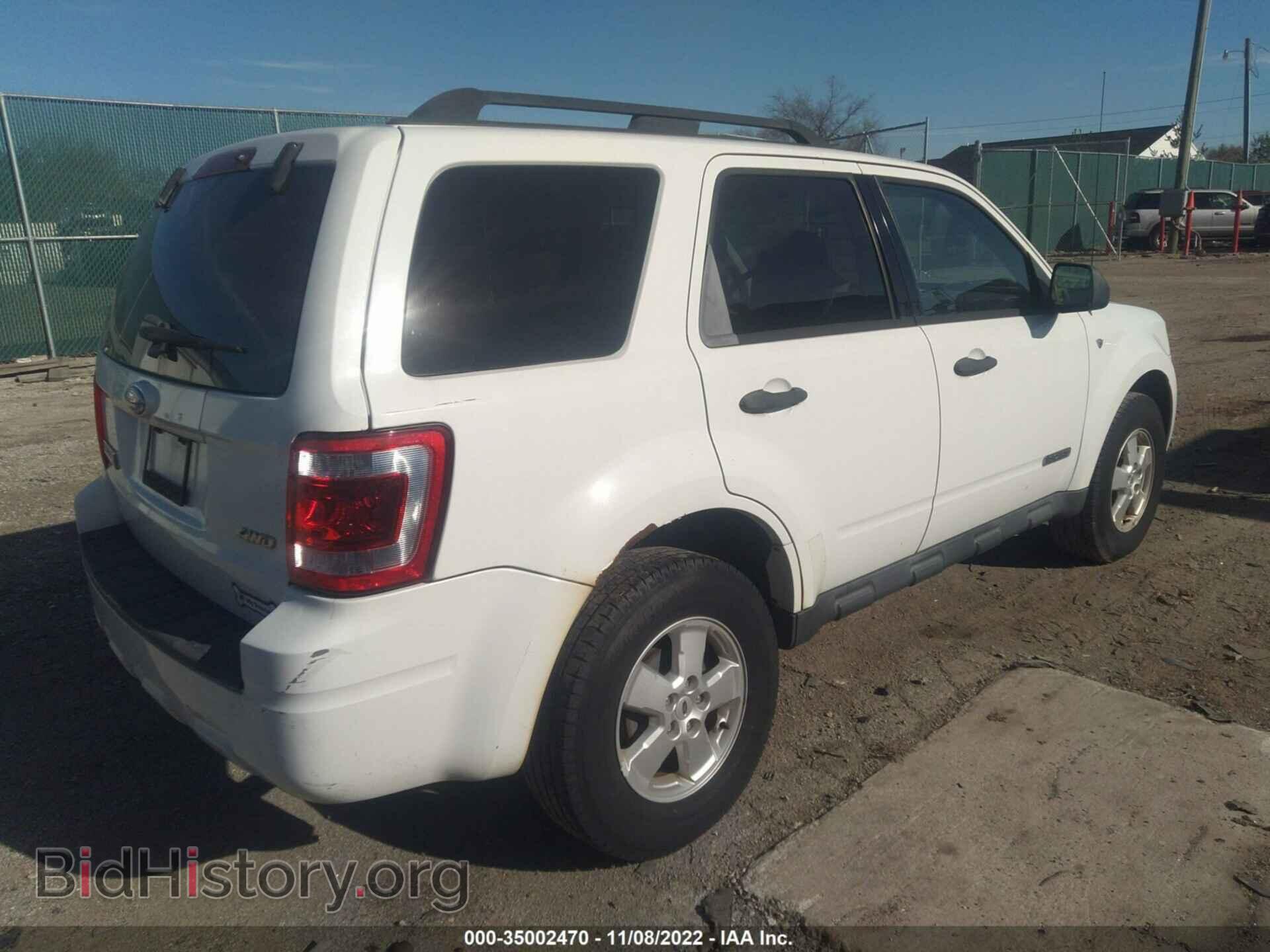 2008 FORD ESCAPE - VIN: 1FMCU93168KD65384 - Фото 4