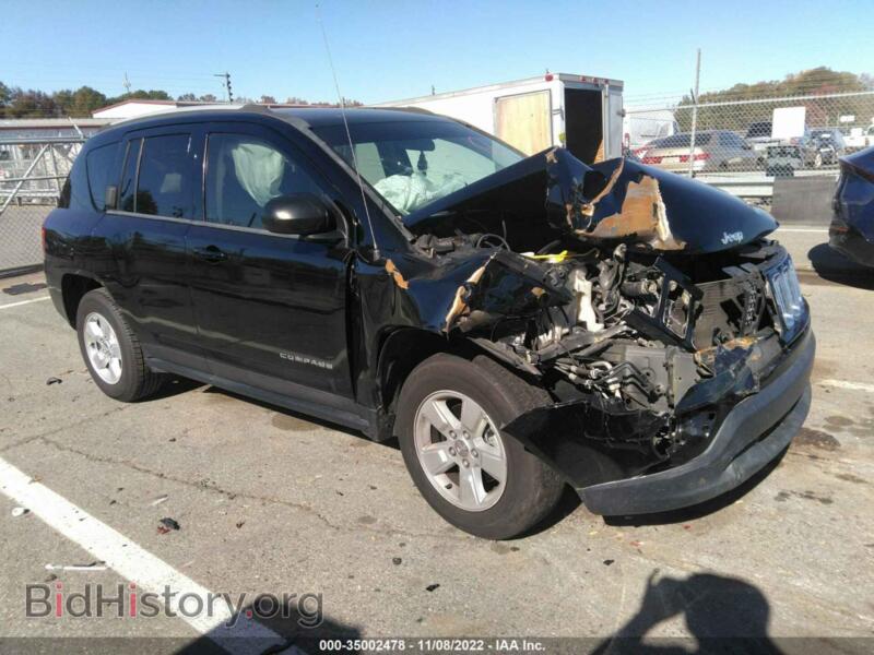 2015 Jeep COMPASS Sport (VIN 1C4NJCBA0FD400524) — photo 1 of 11, IAAI, damage: front end