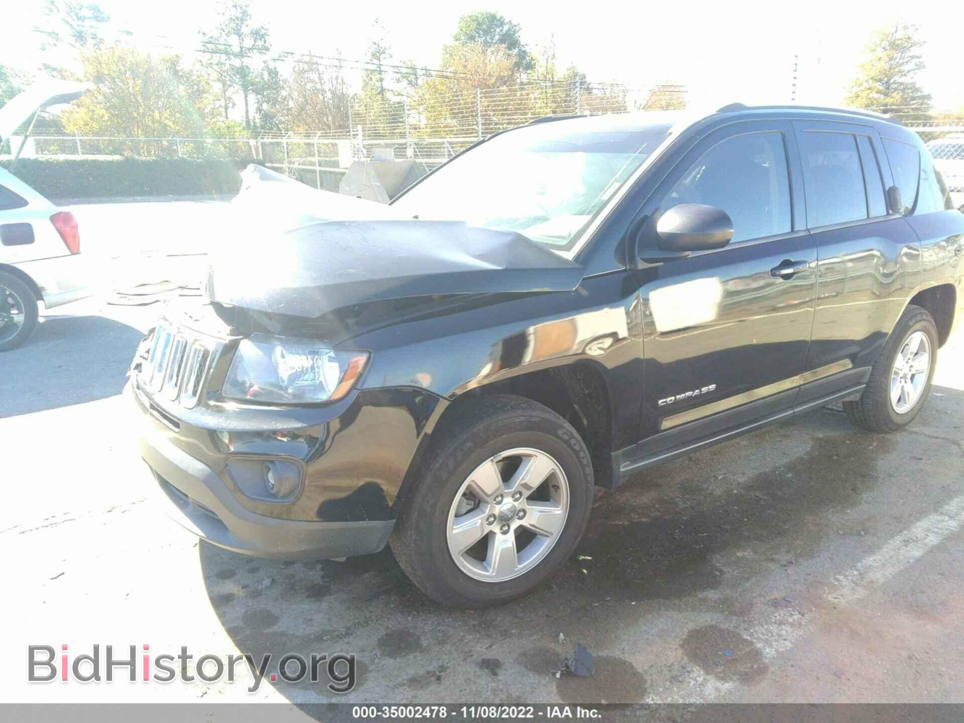 2015 JEEP COMPASS - VIN: 1C4NJCBA0FD400524 - Фото 2