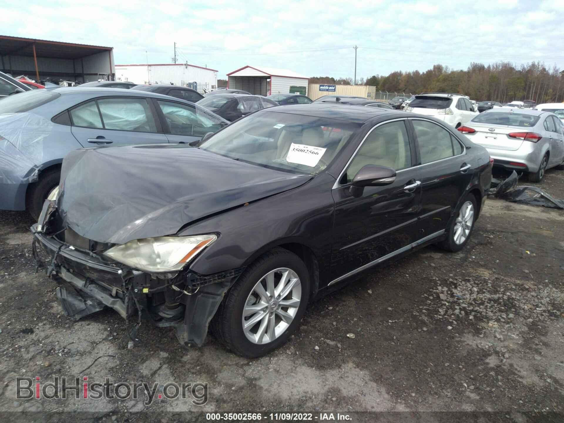 2011 LEXUS ES 350 - VIN: JTHBK1EG1B2449126 - Фото 2
