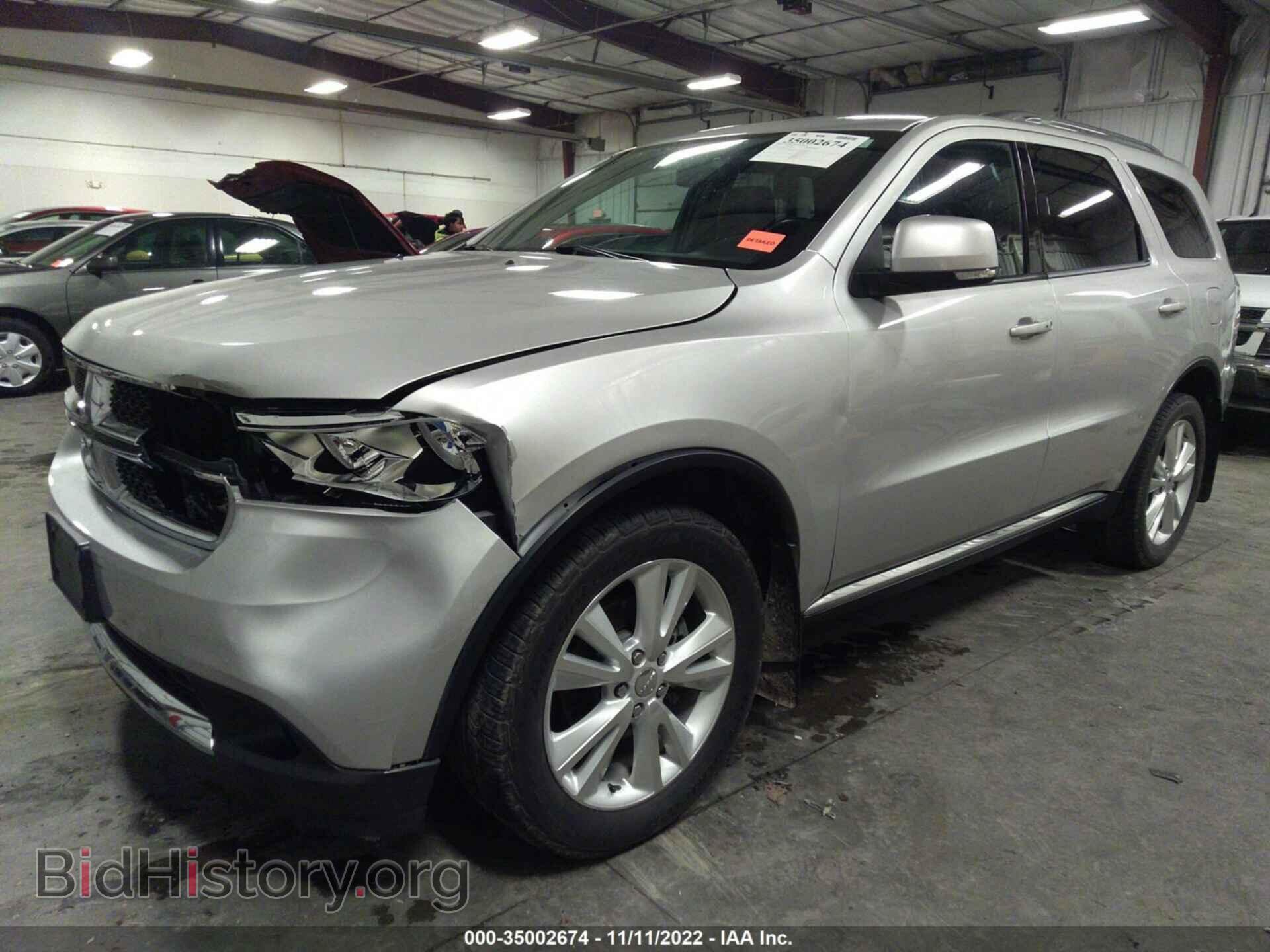 2012 DODGE DURANGO - VIN: 1C4RDJDG0CC295273 - Photo 2