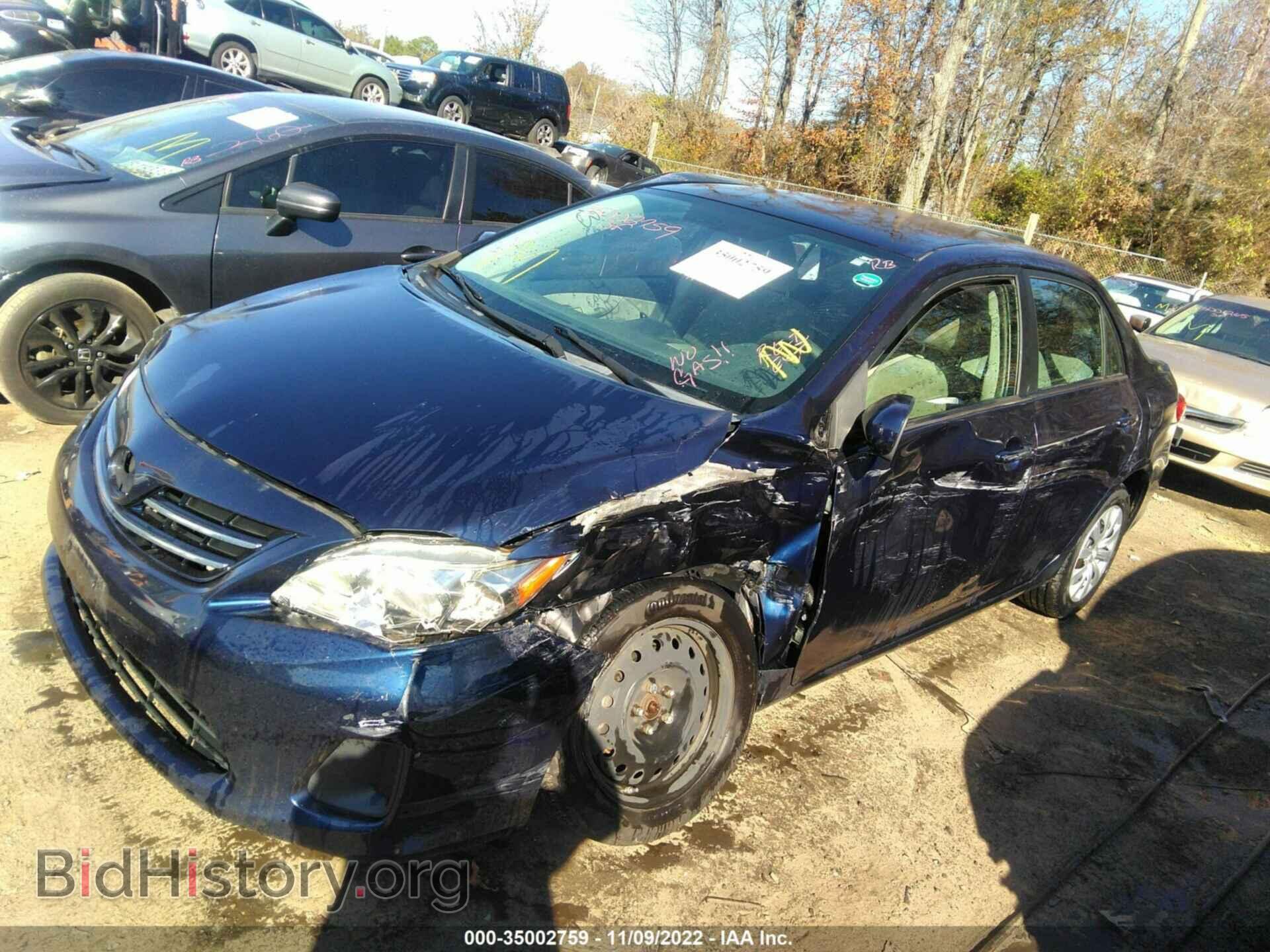 2013 TOYOTA COROLLA - VIN: 2T1BU4EE1DC955152 - Фото 2