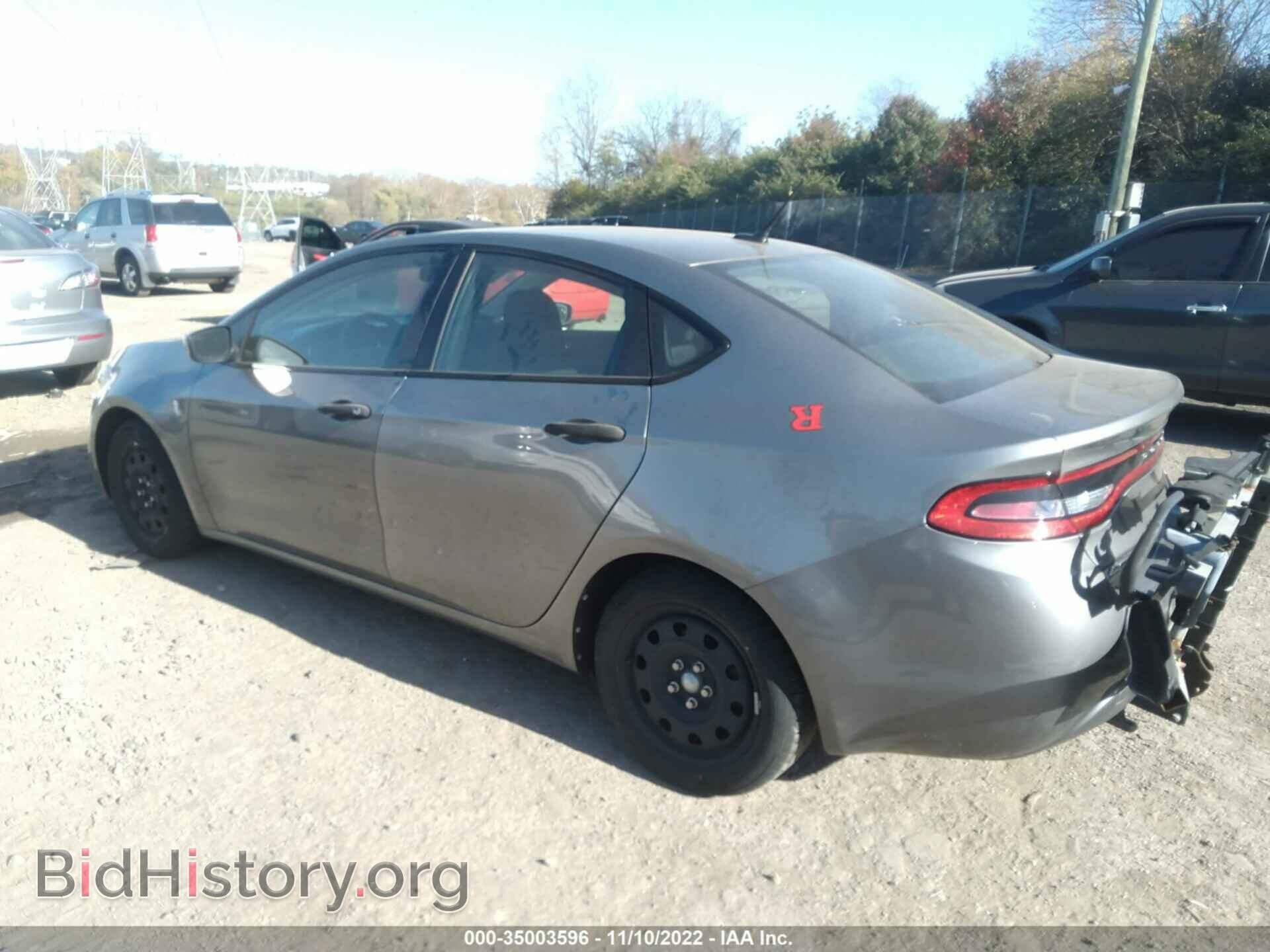 2013 DODGE DART - VIN: 1C3CDFAA2DD100891 - Фото 3
