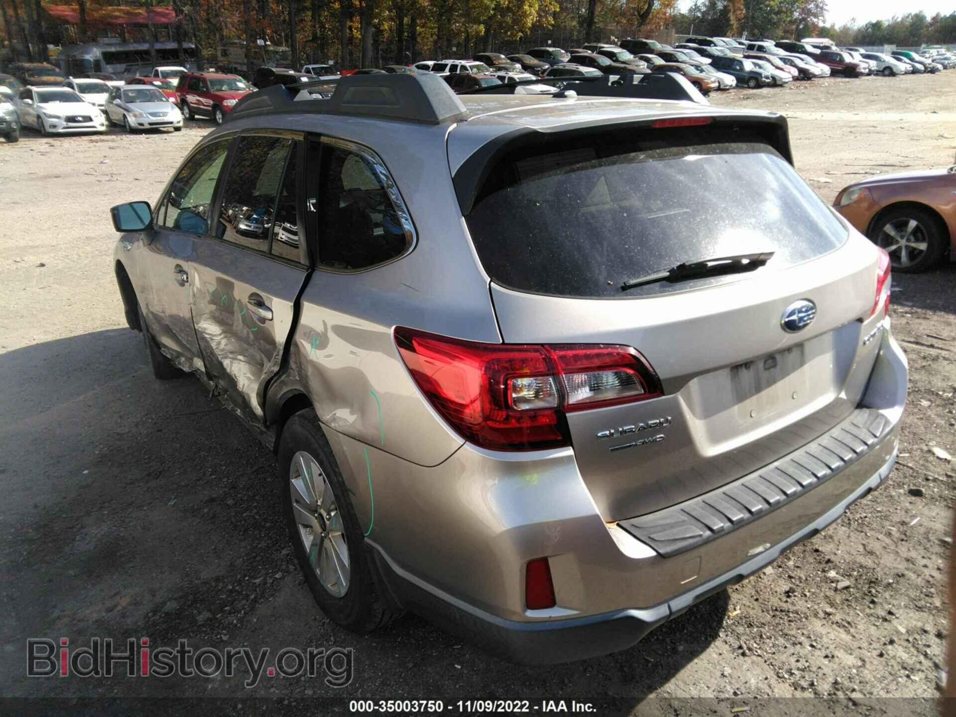 2015 SUBARU OUTBACK - VIN: 4S4BSBCC4F3215338 - Фото 3