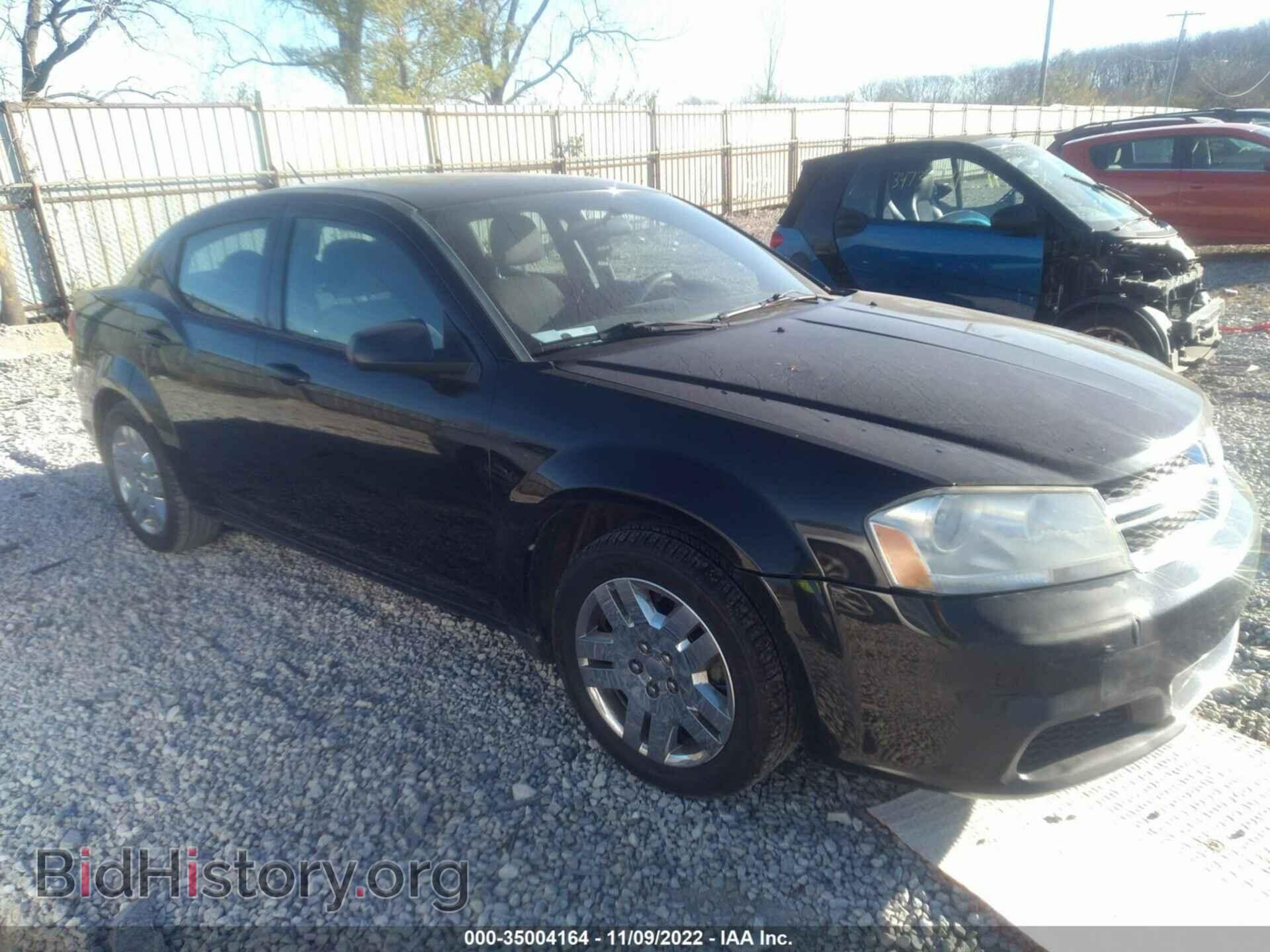 Фотография 1C3CDZAB5DN767183 - DODGE AVENGER 2013