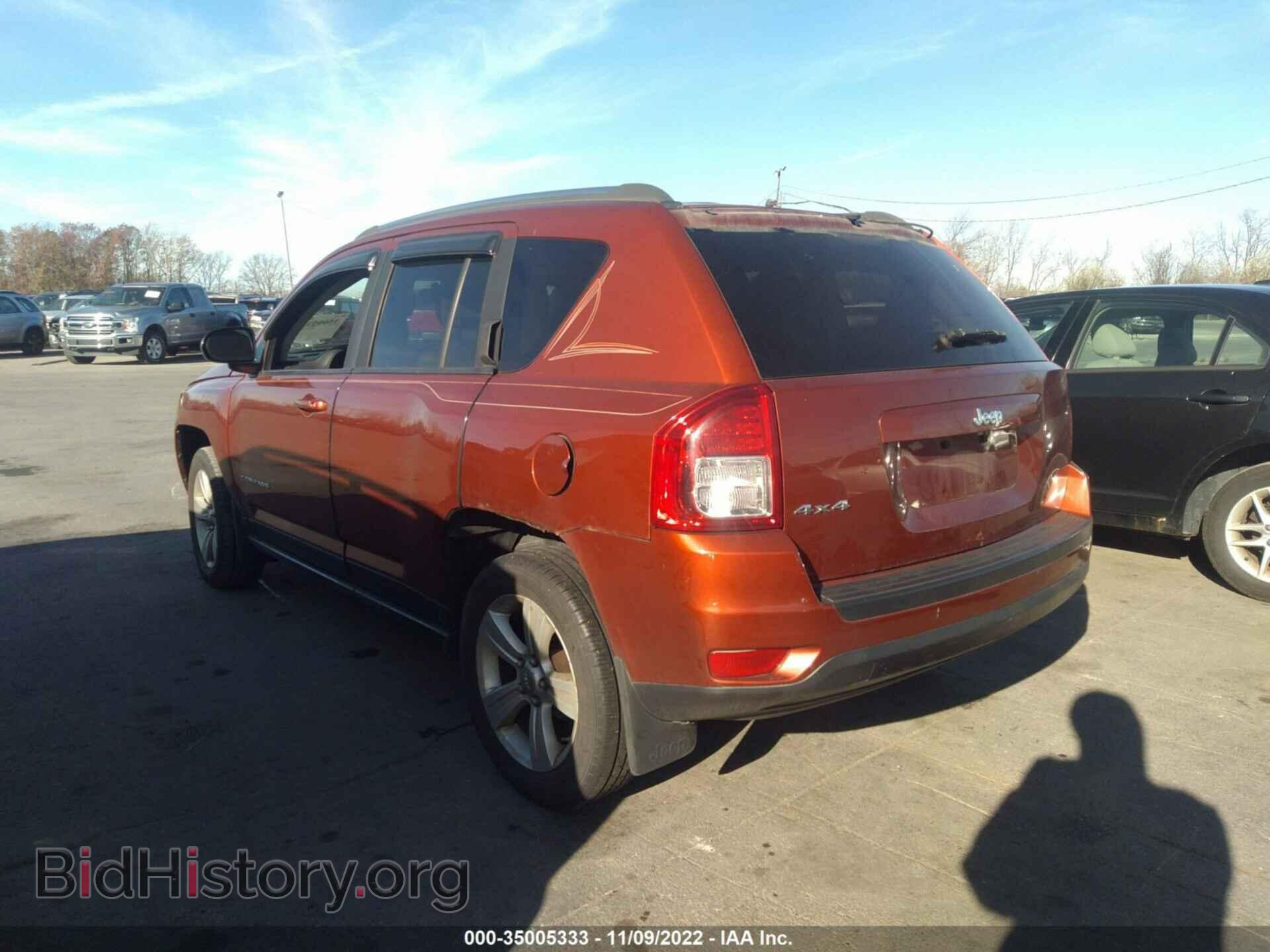 2012 JEEP COMPASS - VIN: 1C4NJDBB8CD676508 - Фото 3