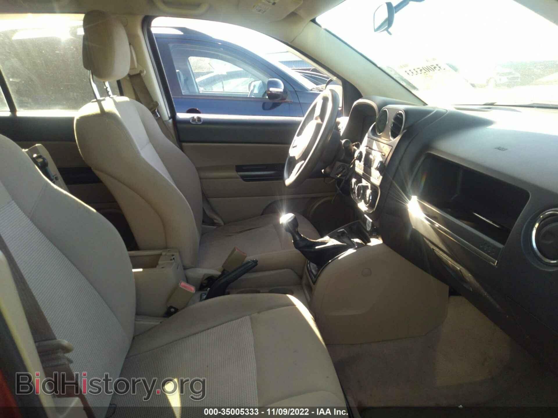 2012 JEEP COMPASS - VIN: 1C4NJDBB8CD676508 - Фото 5