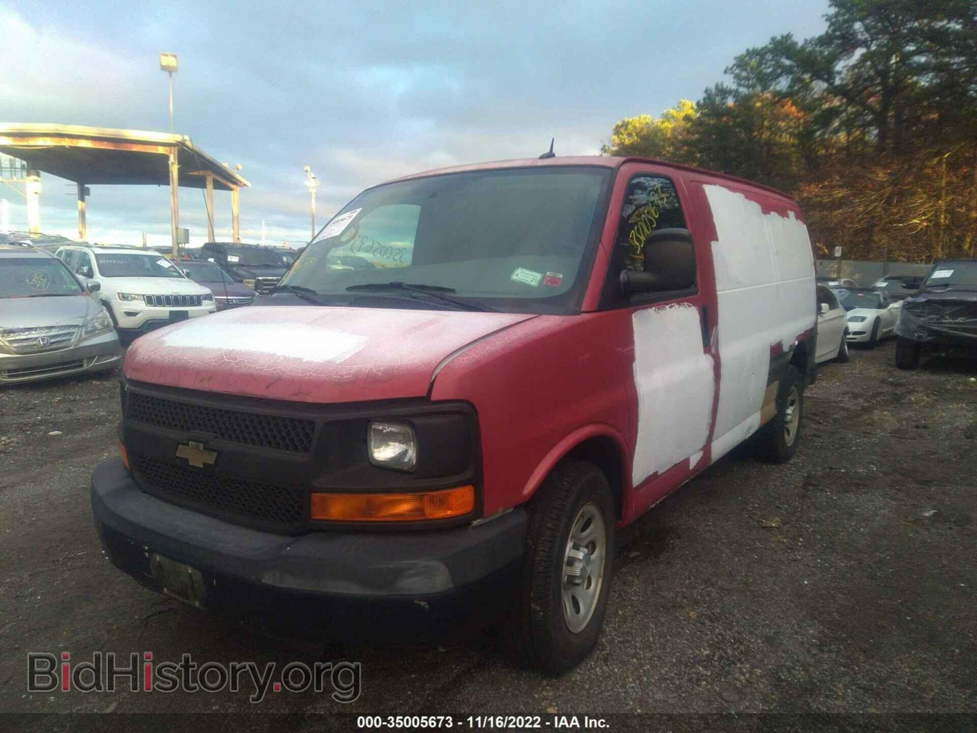 2014 CHEVROLET EXPRESS CARGO VAN - VIN: 1GCSGAFX8E1188041 - Фото 2