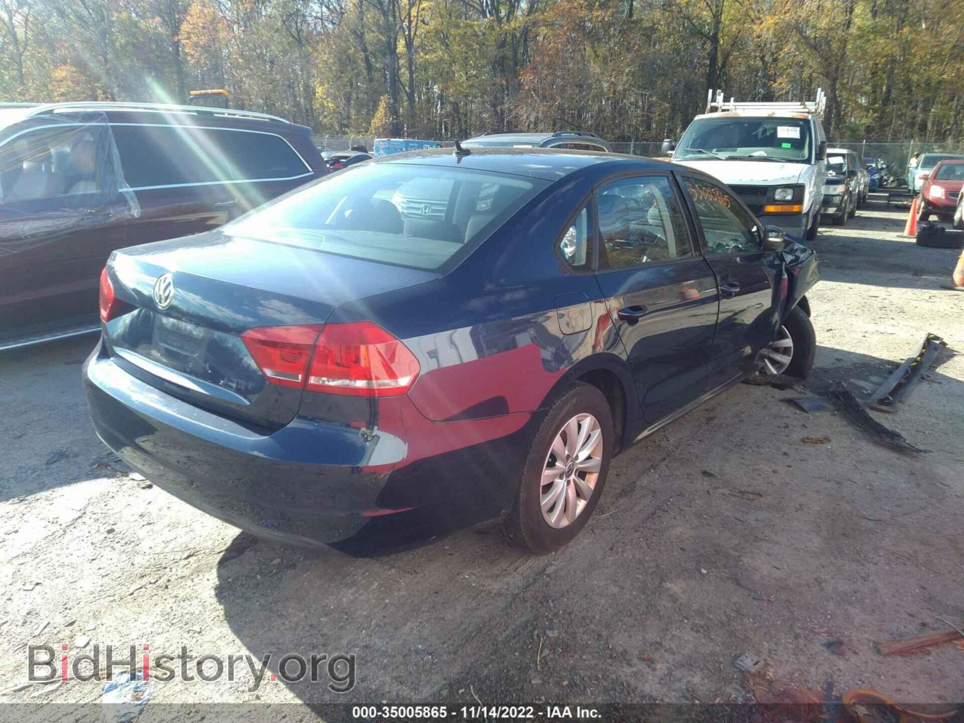2013 VOLKSWAGEN PASSAT - VIN: 1VWAP7A31DC042101 - Фото 4
