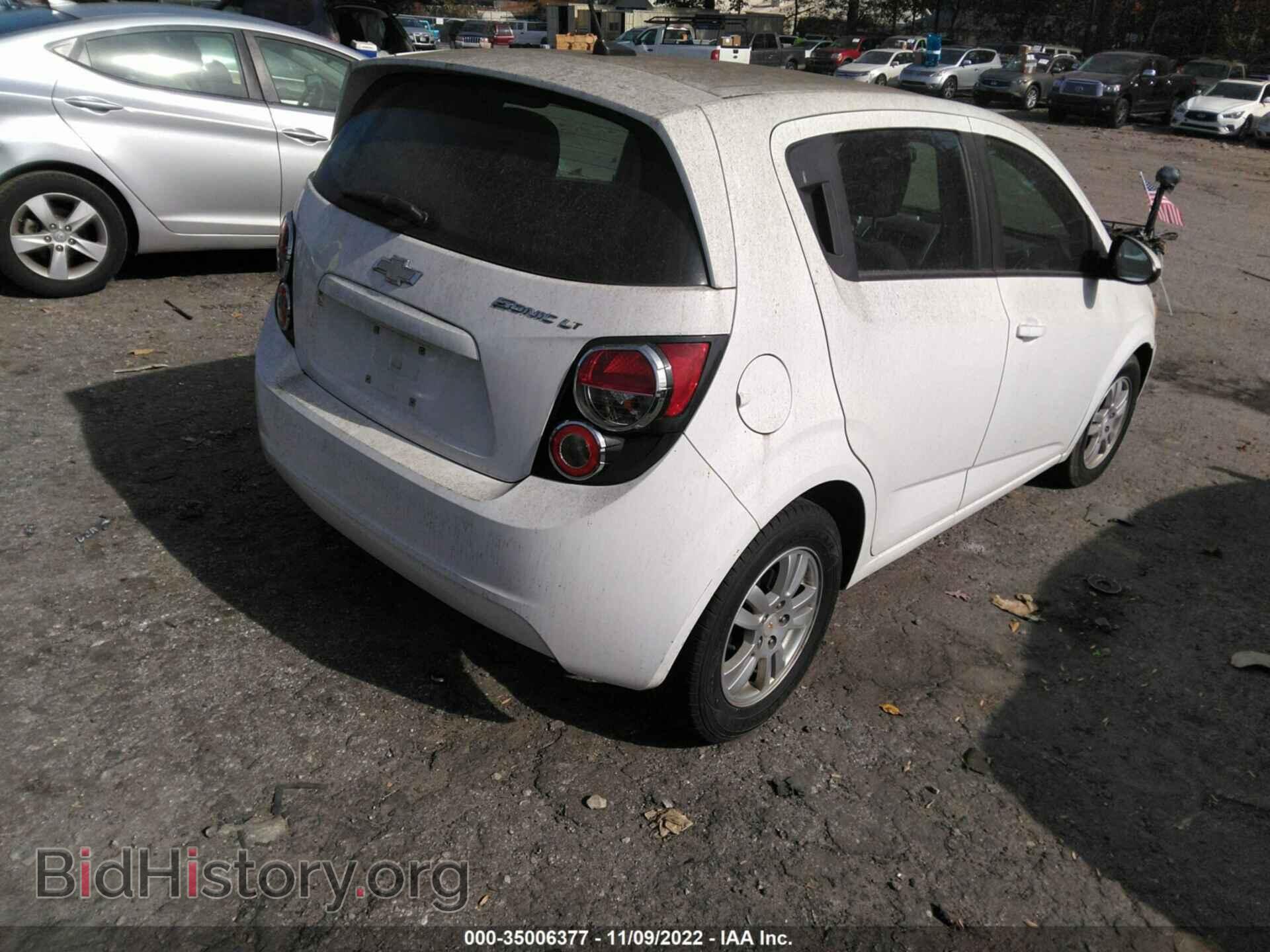 2012 CHEVROLET SONIC - VIN: 1G1JC6SH9C4164905 - Фото 4