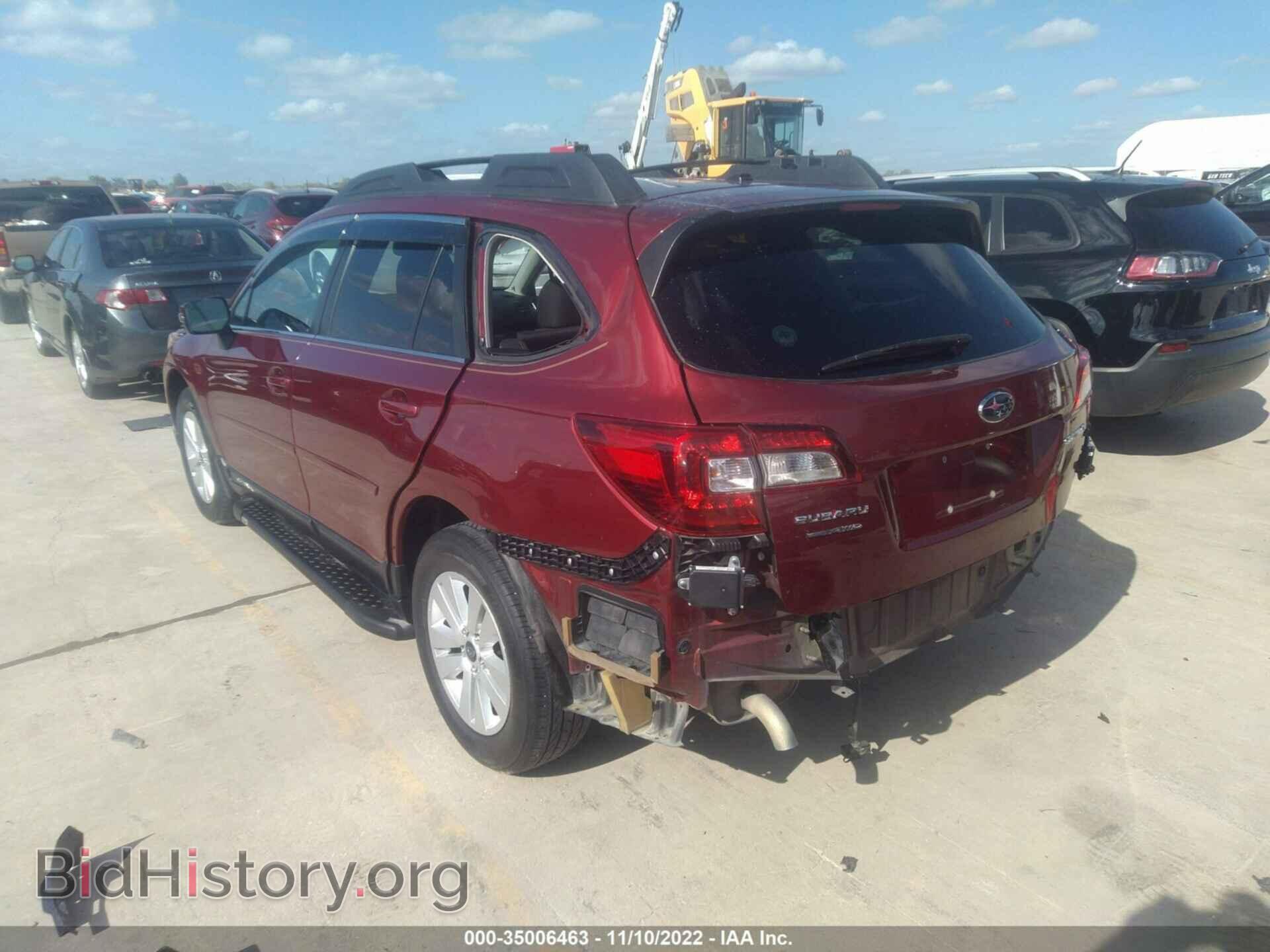 2015 SUBARU OUTBACK - VIN: 4S4BSBFC4F3260016 - Фото 3