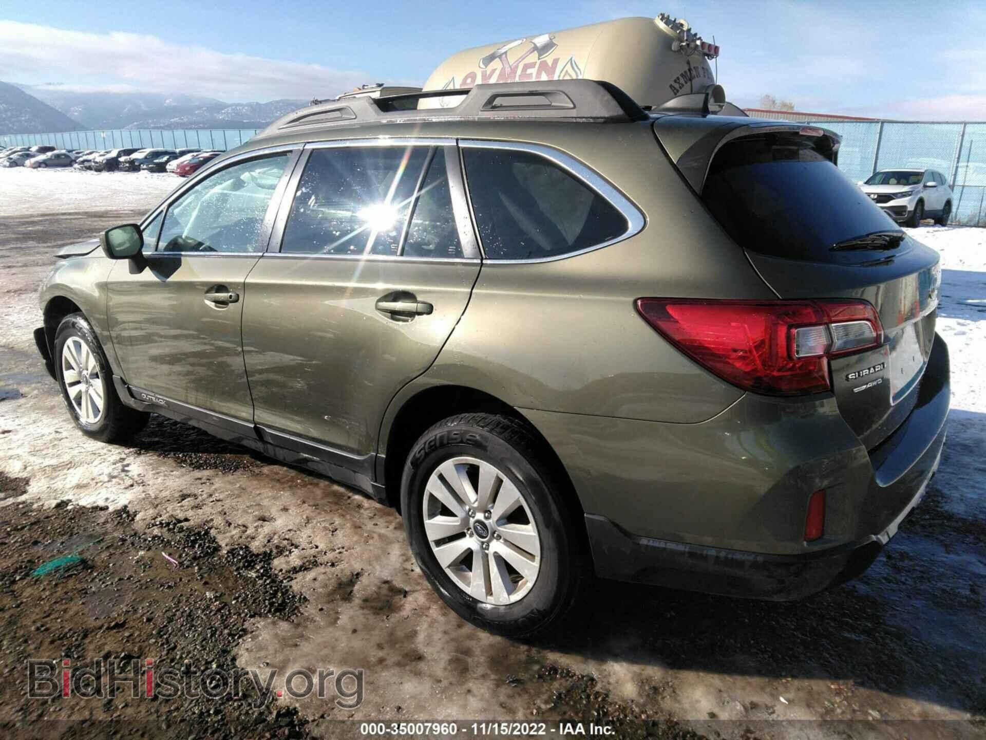 2017 SUBARU OUTBACK - VIN: 4S4BSACC4H3416847 - Фото 3