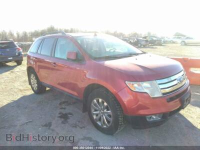 2010 Ford EDGE SEL, red — VIN 2FMDK4JC6ABA04447, IAAI