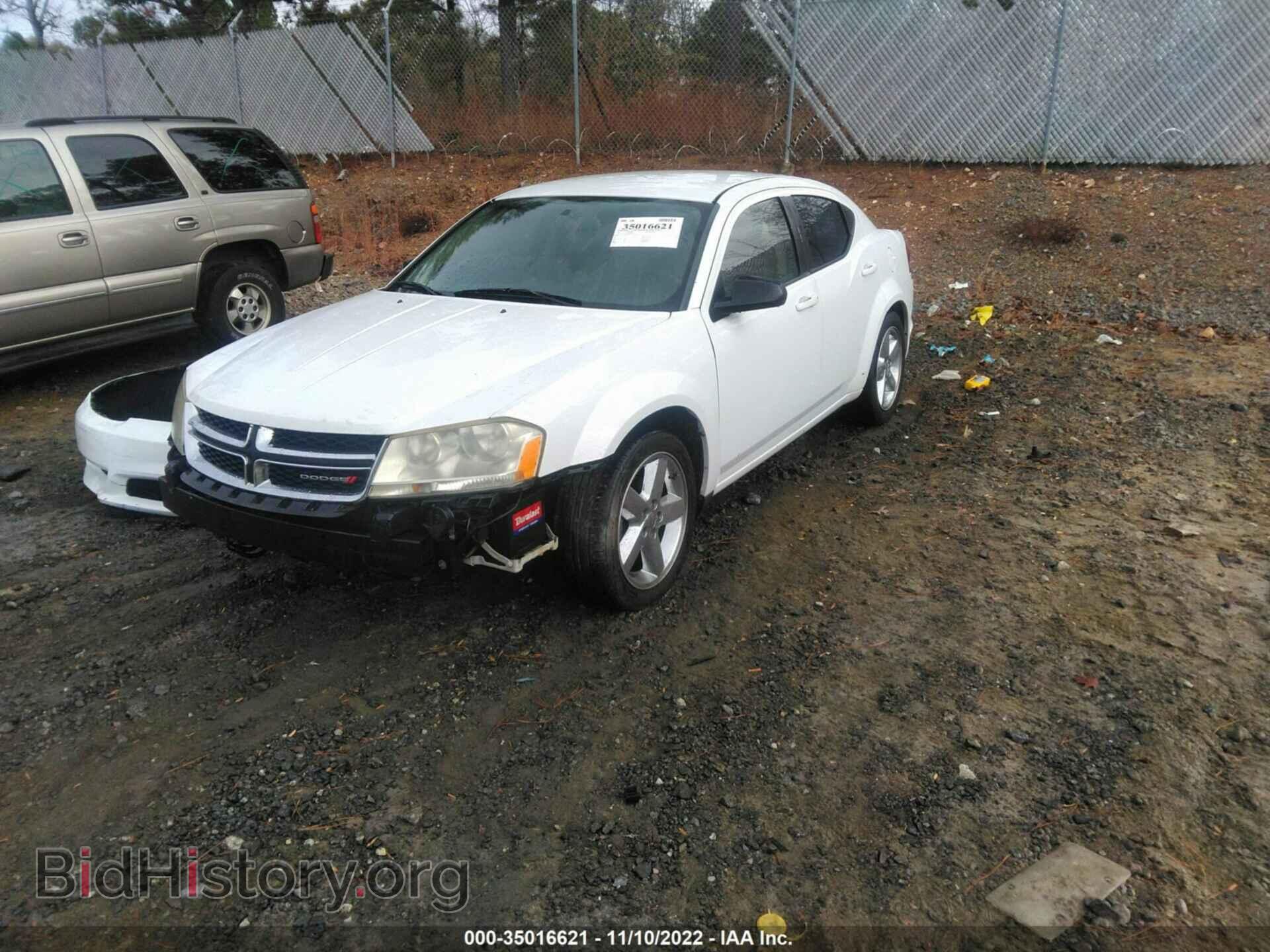 2013 DODGE AVENGER - VIN: 1C3CDZAG4DN756445 - Фото 2