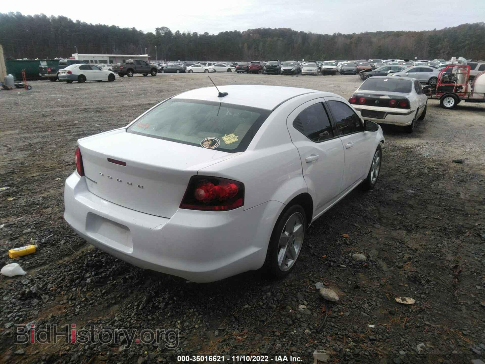 2013 DODGE AVENGER - VIN: 1C3CDZAG4DN756445 - Фото 4