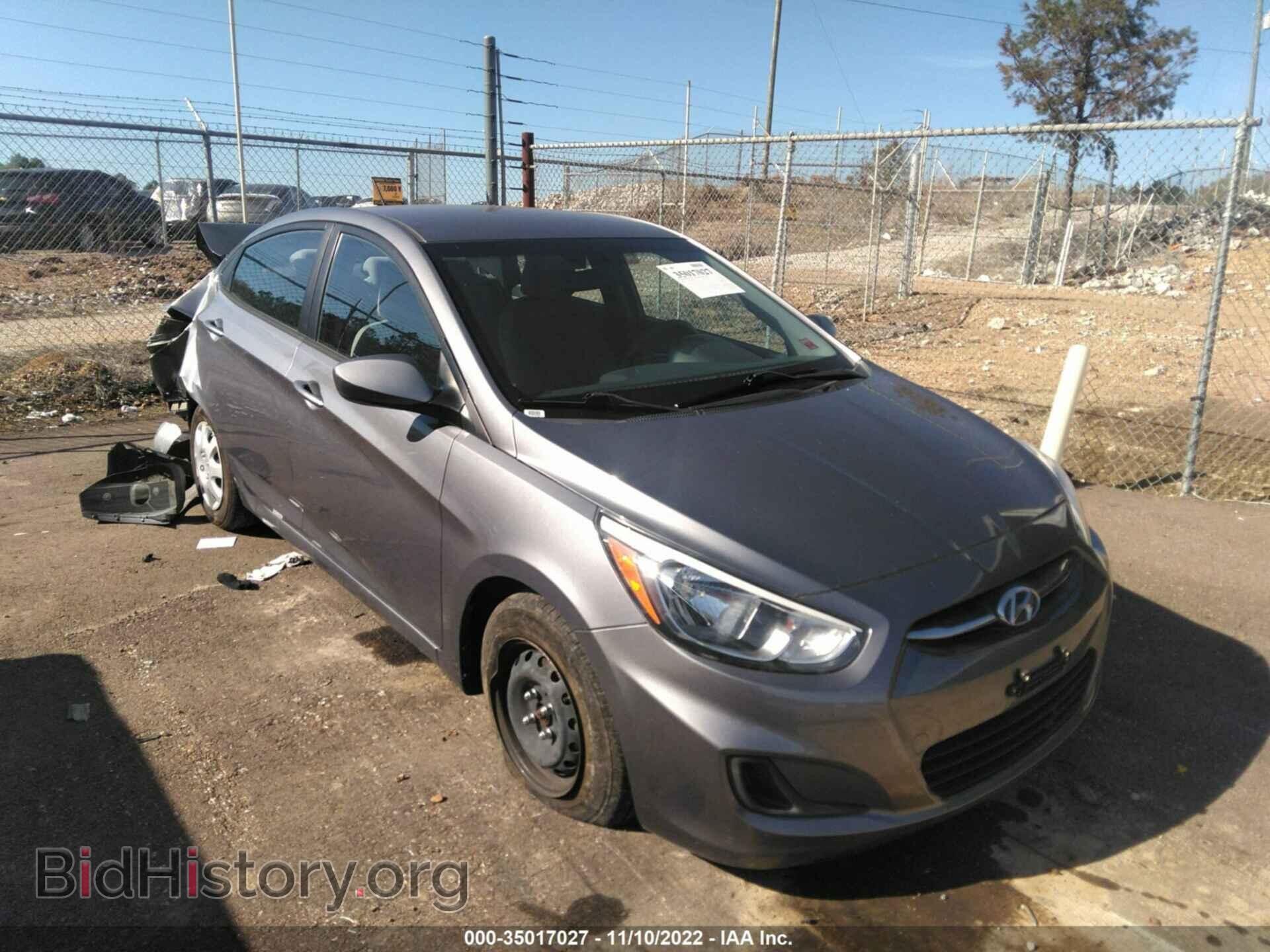 Photo KMHCT4AE7GU058451 - HYUNDAI ACCENT 2016