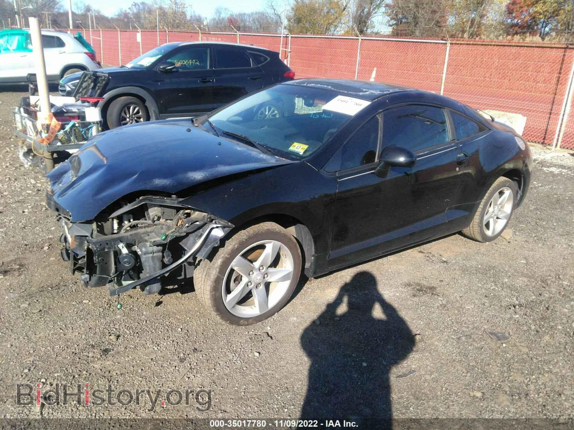 2008 MITSUBISHI ECLIPSE - VIN: 4A3AK24F58E024086 - Фото 2