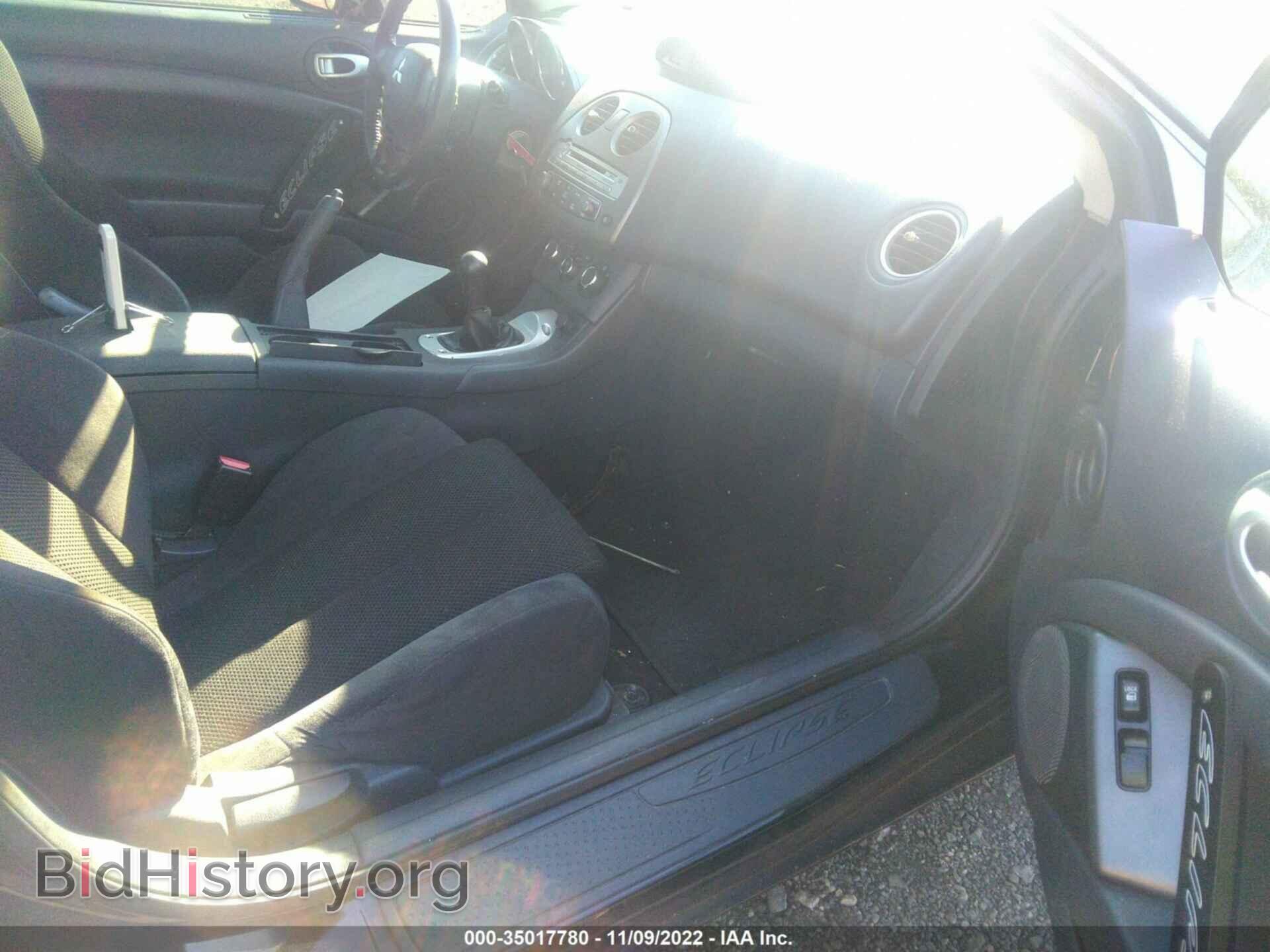 2008 MITSUBISHI ECLIPSE - VIN: 4A3AK24F58E024086 - Фото 5