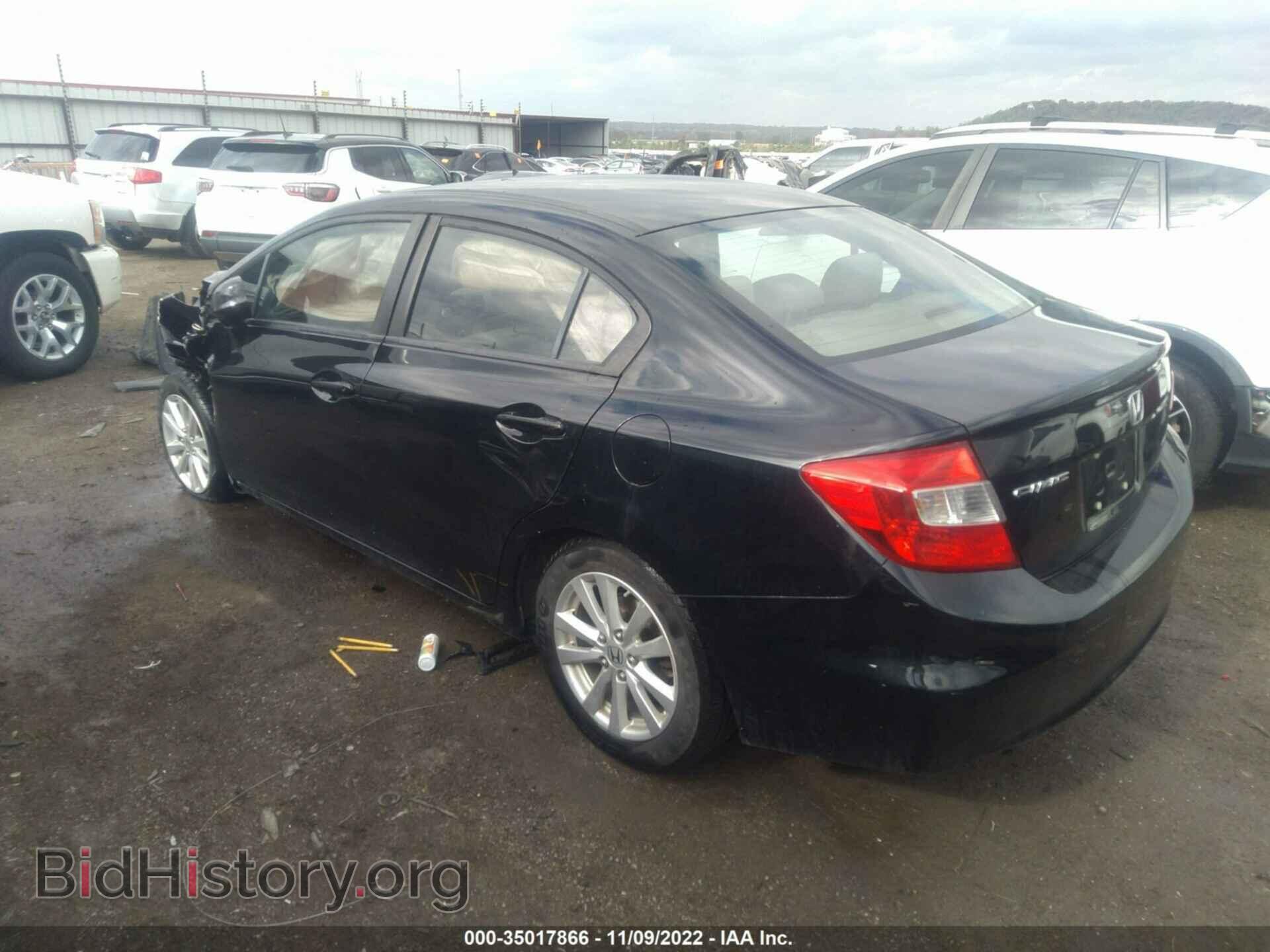 2012 HONDA CIVIC SDN - VIN: JHMFB2F86CS005711 - Фото 3