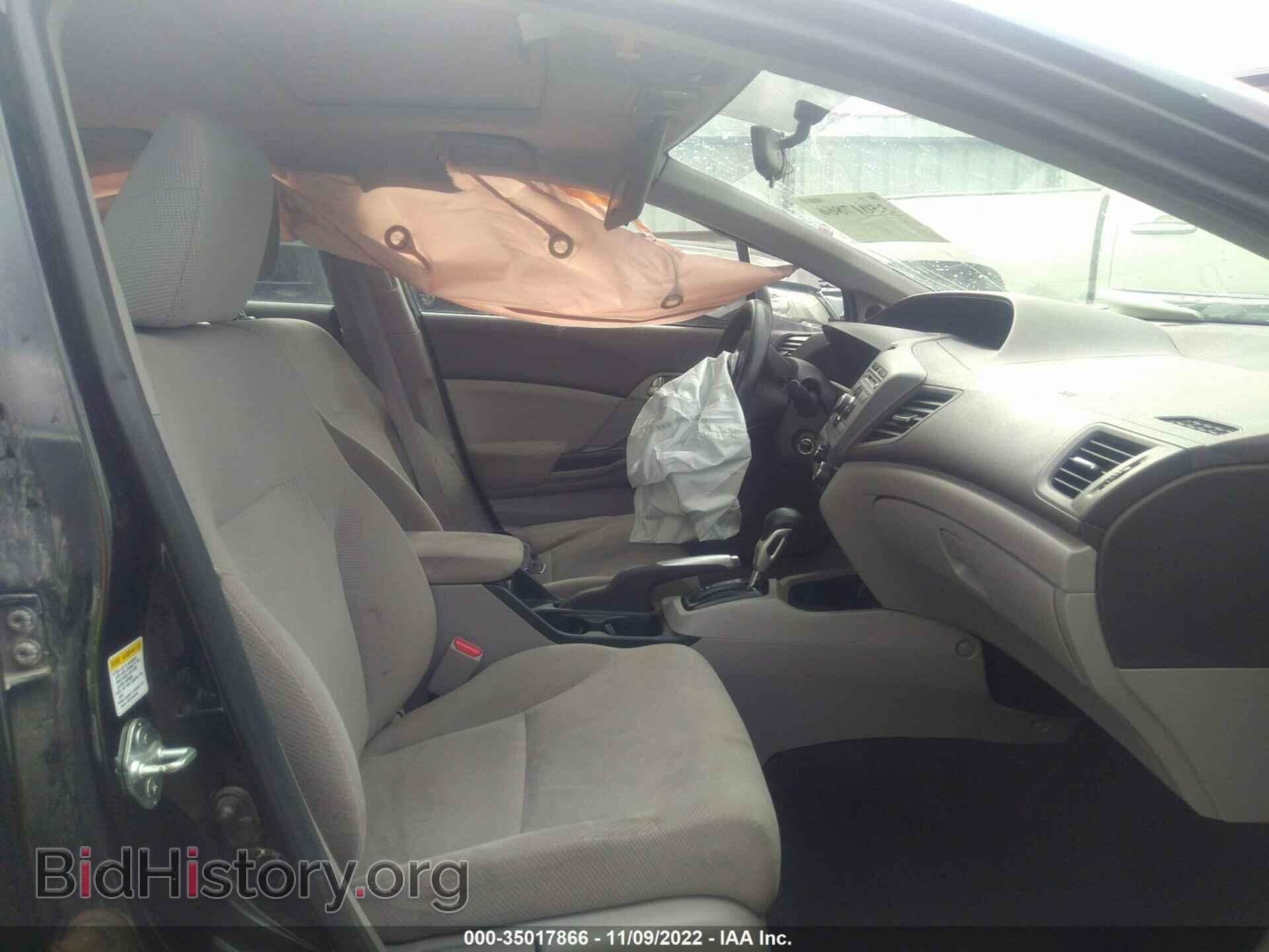 2012 HONDA CIVIC SDN - VIN: JHMFB2F86CS005711 - Фото 5