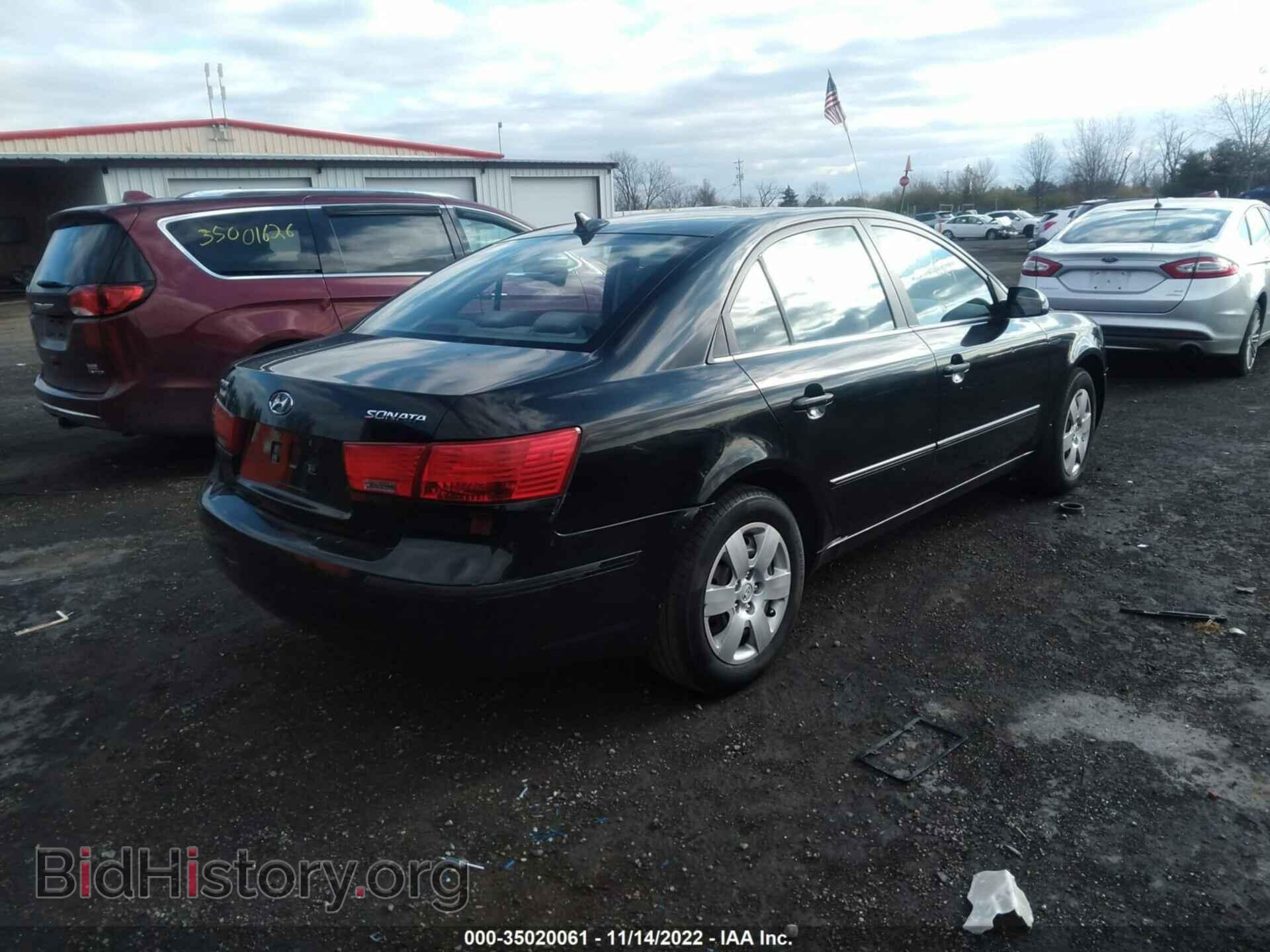 2010 HYUNDAI SONATA - VIN: 5NPET4AC3AH612730 - Фото 4