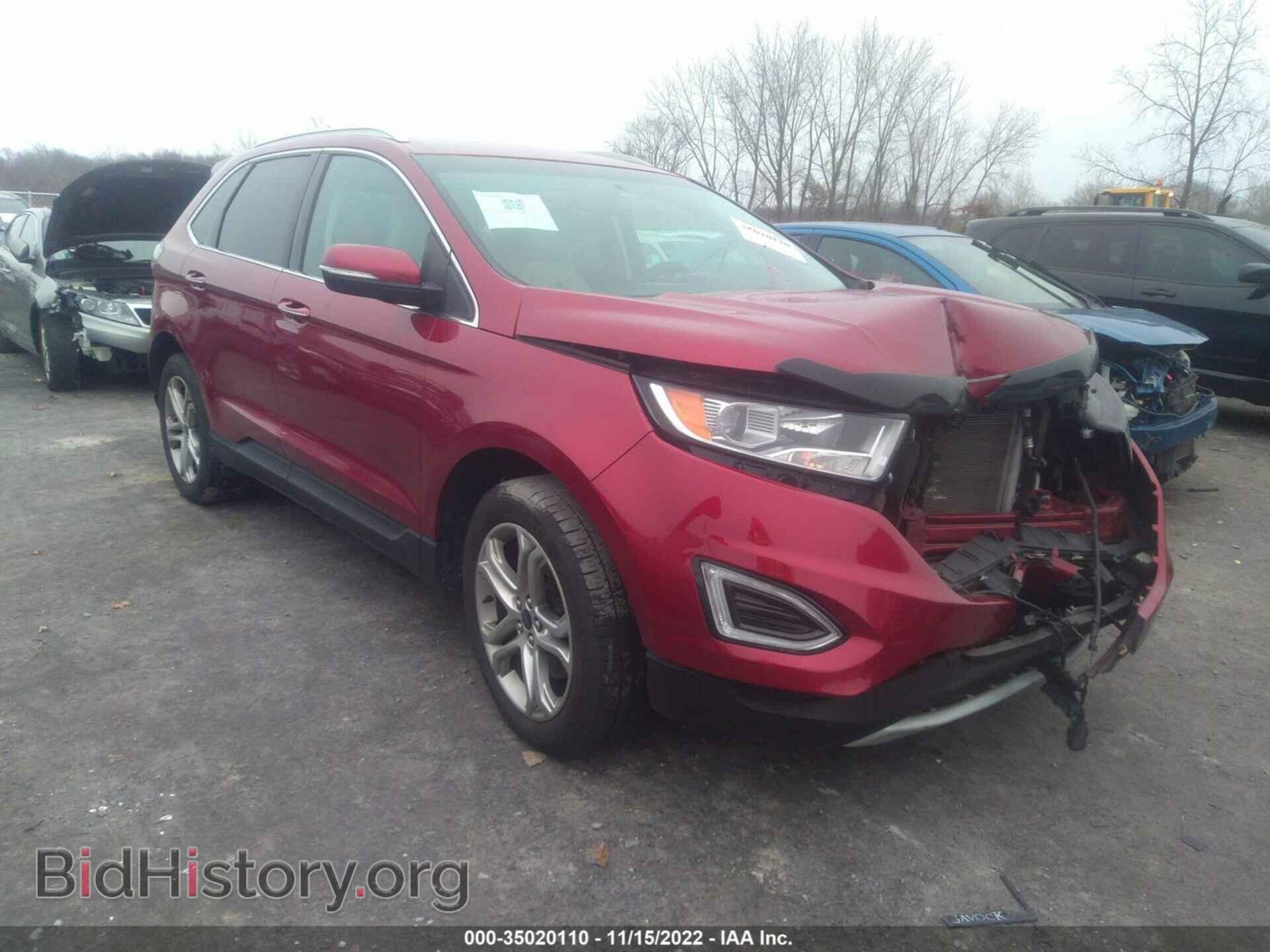 Photo 2FMTK4K99FBB61962 - FORD EDGE 2015