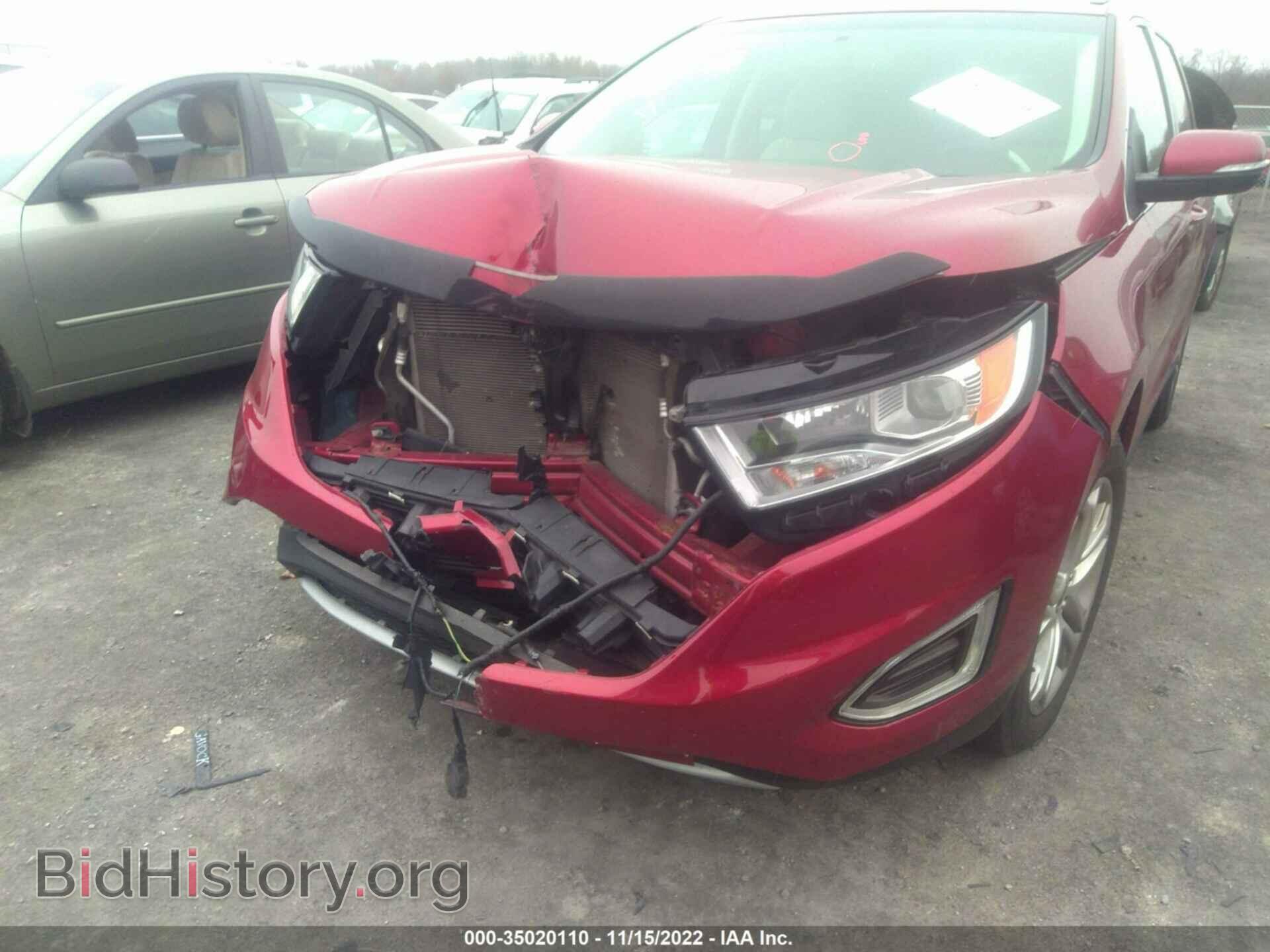 2015 FORD EDGE - VIN: 2FMTK4K99FBB61962 - Фото 6