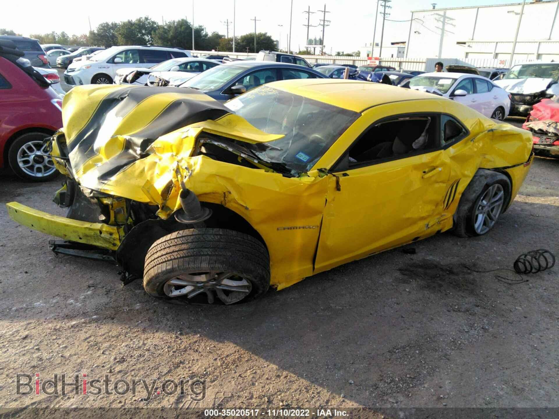 2015 CHEVROLET CAMARO - VIN: 2G1FA1E39F9306752 - Фото 2