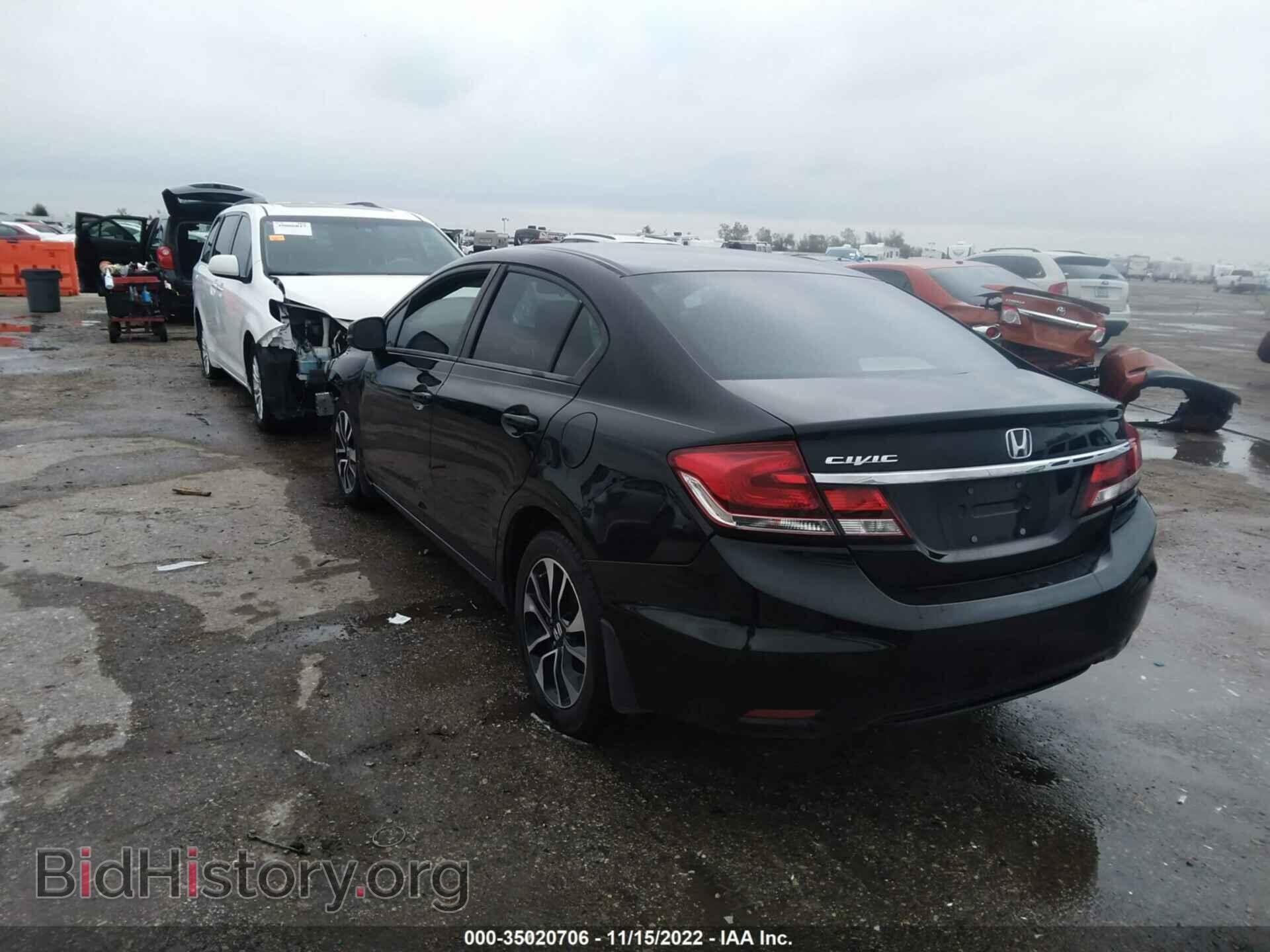 2013 HONDA CIVIC SDN - VIN: 19XFB2F84DE082129 - Фото 3