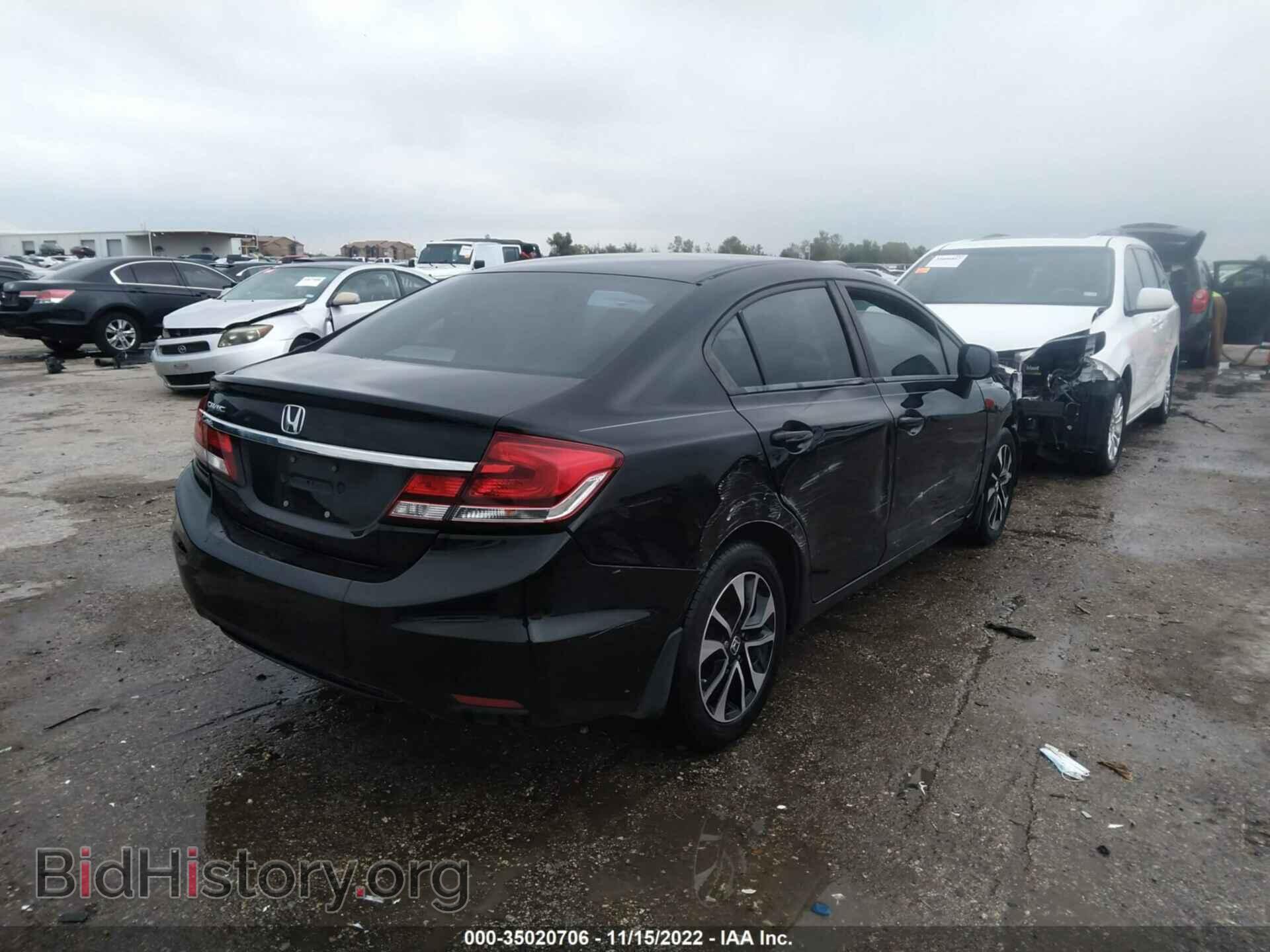 2013 HONDA CIVIC SDN - VIN: 19XFB2F84DE082129 - Фото 4