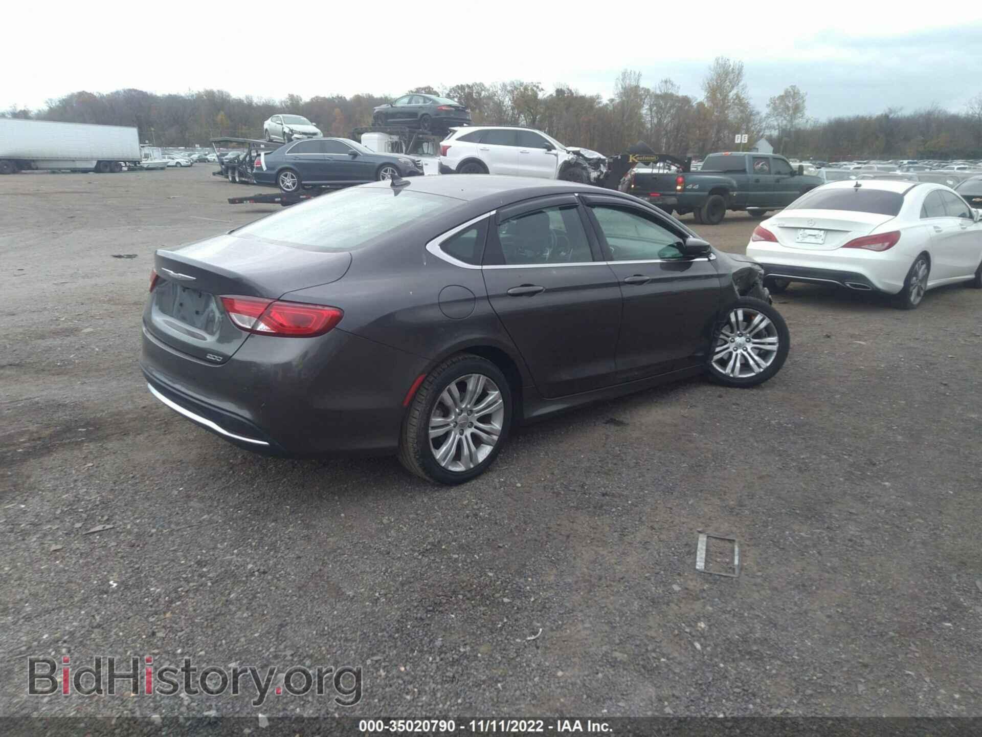 2015 CHRYSLER 200 - VIN: 1C3CCCAB2FN753115 - Фото 4