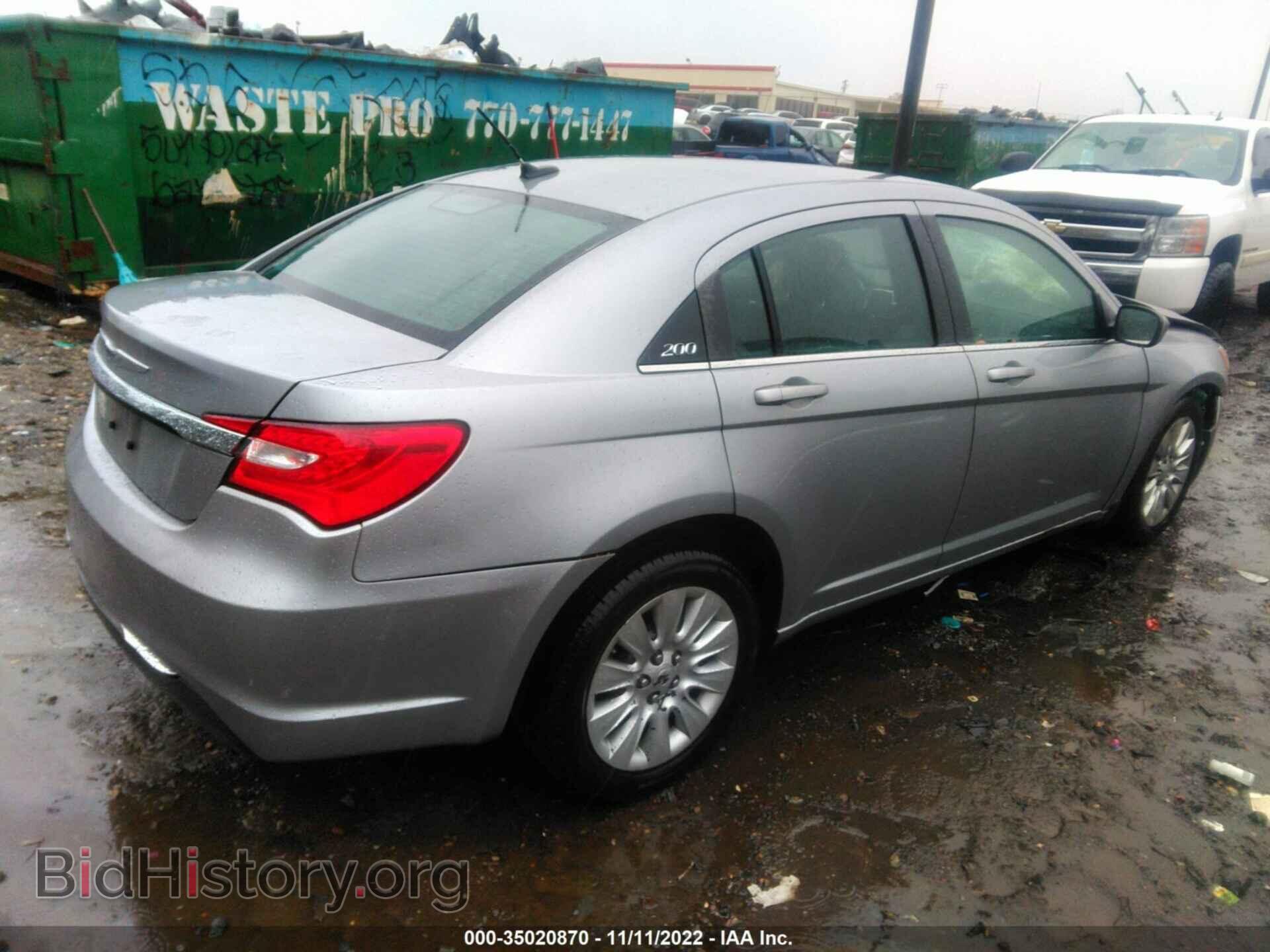 2013 CHRYSLER 200 - VIN: 1C3CCBAB7DN596981 - Фото 4