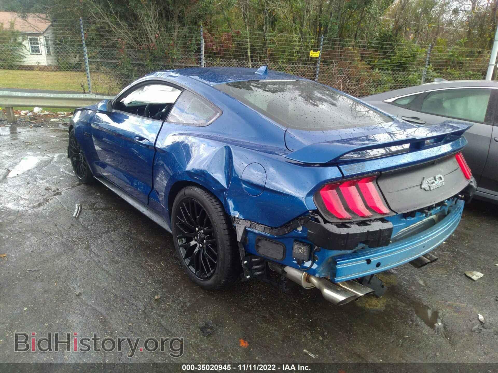 2022 FORD MUSTANG - VIN: 1FA6P8CF3N5111386 - Фото 3
