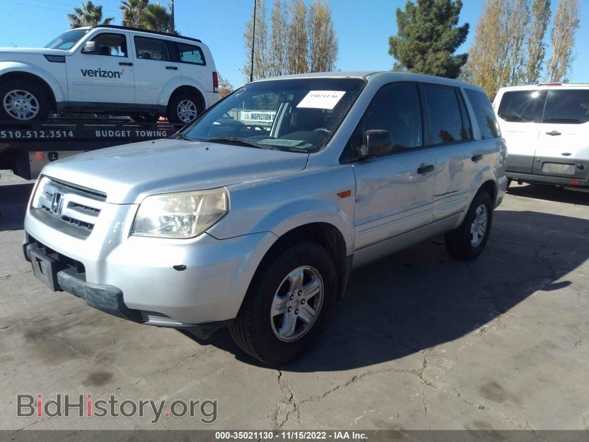 2006 HONDA PILOT - VIN: 5FNYF28166B036926 - Фото 2