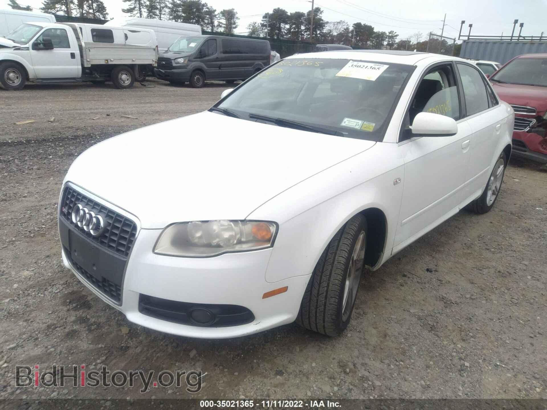 2008 AUDI A4 - VIN: WAUDF78E78A077217 - Фото 2