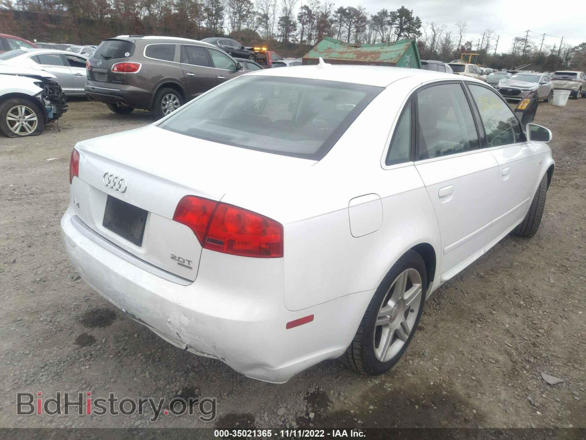 2008 AUDI A4 - VIN: WAUDF78E78A077217 - Фото 4