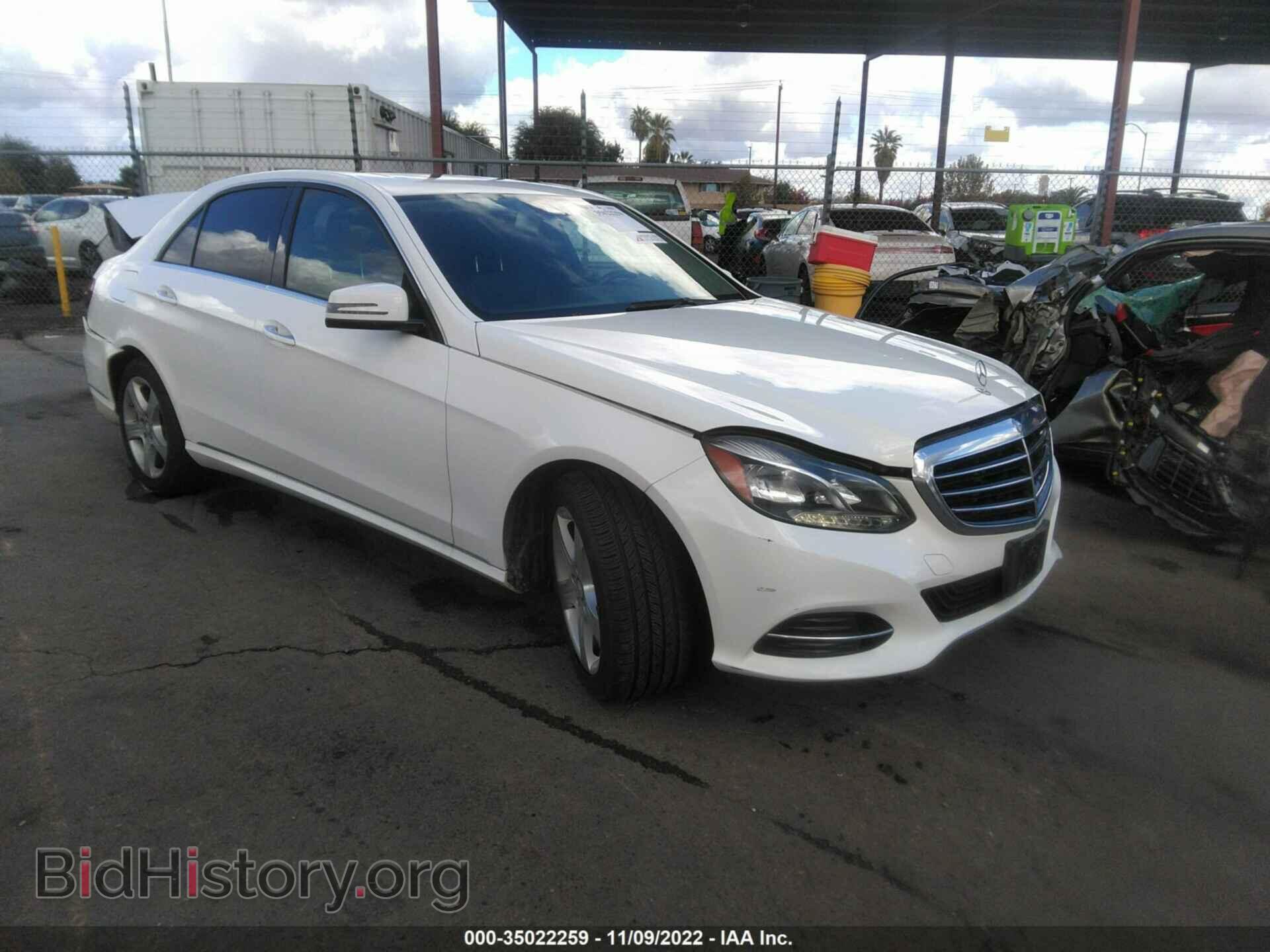 Photo WDDHF5KB9EA836166 - MERCEDES-BENZ E-CLASS 2014