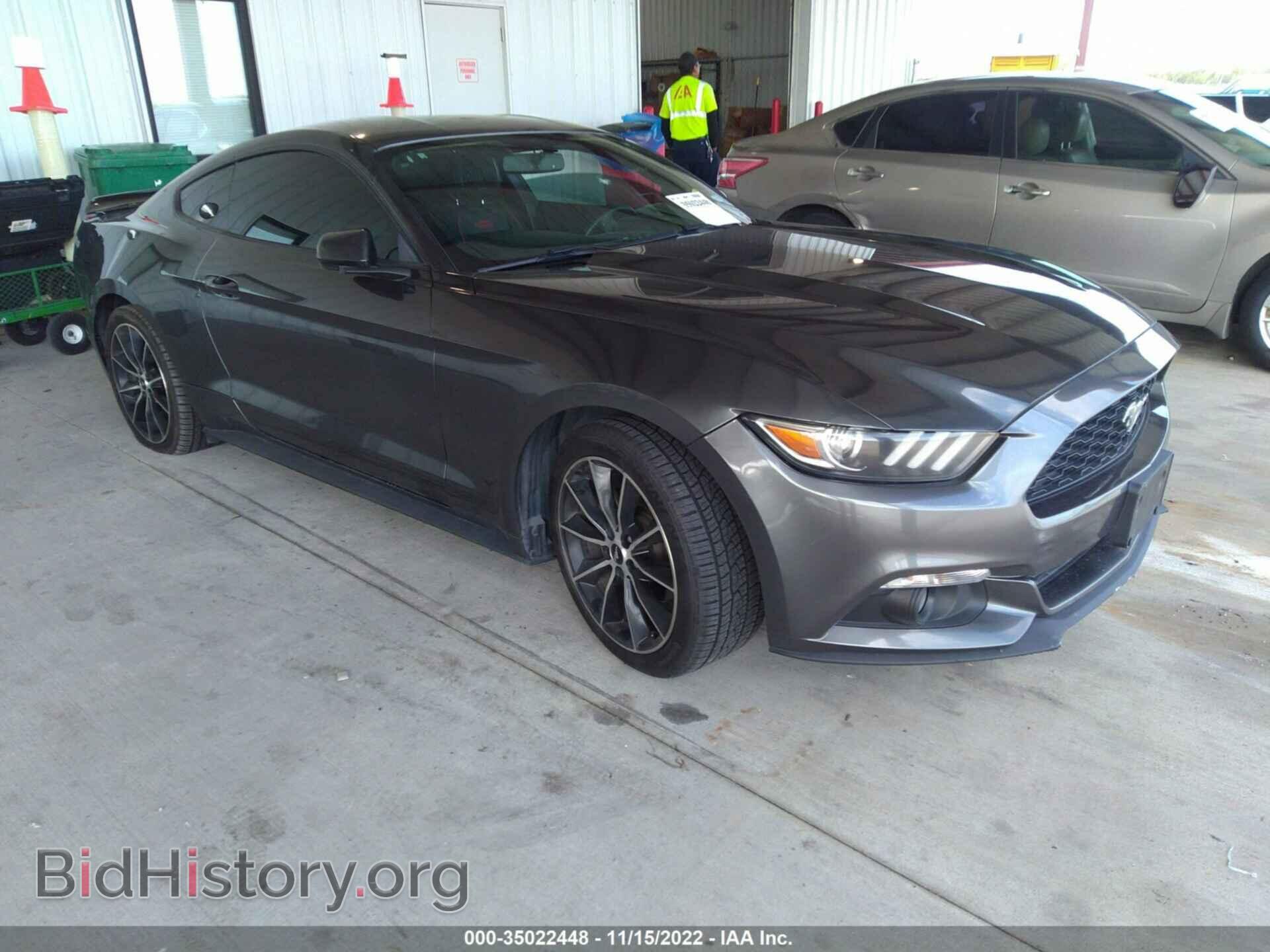 Фотография 1FA6P8TH8F5321999 - FORD MUSTANG 2015