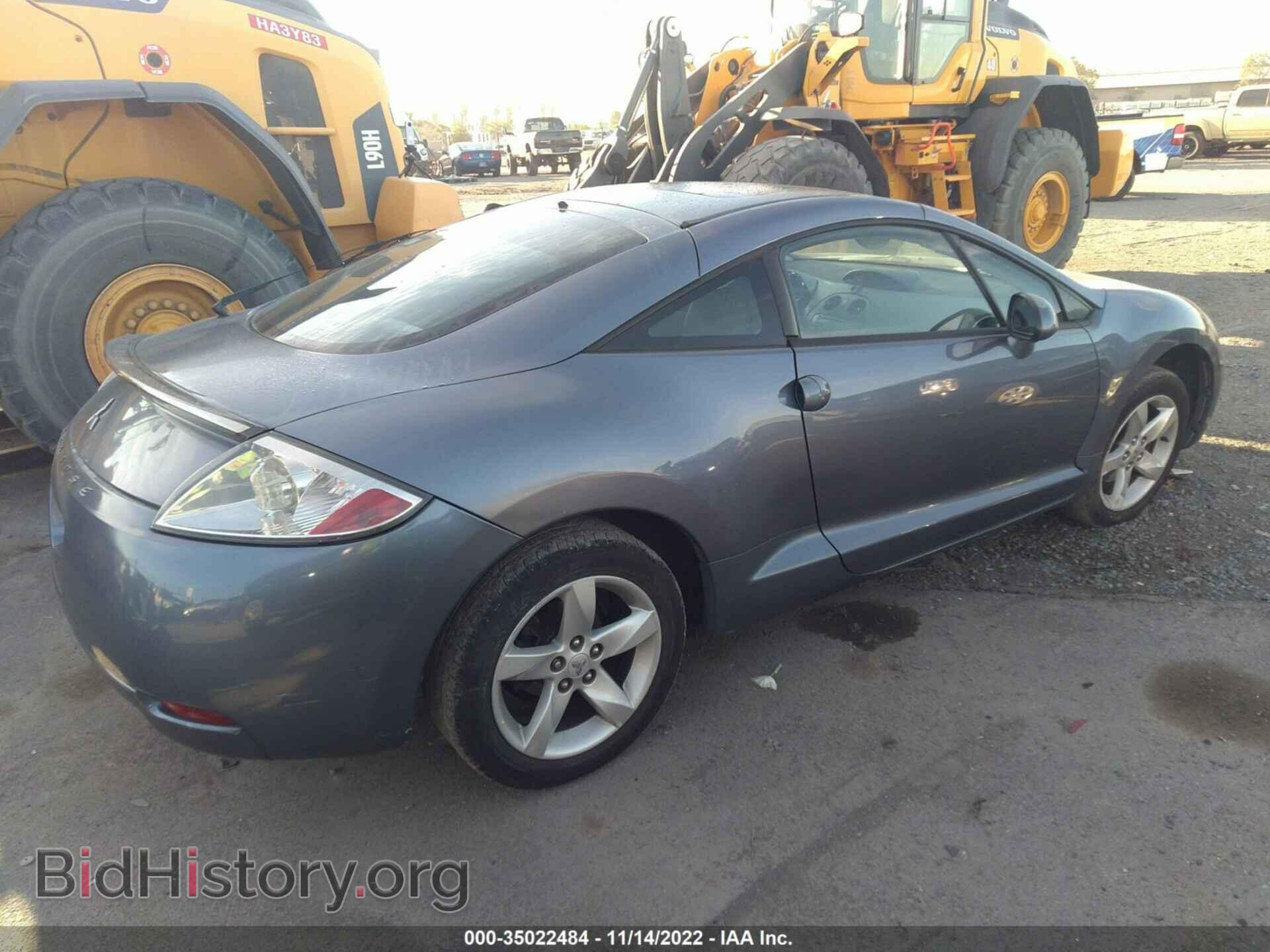 2007 MITSUBISHI ECLIPSE - VIN: 4A3AK24FX7E046664 - Фото 4
